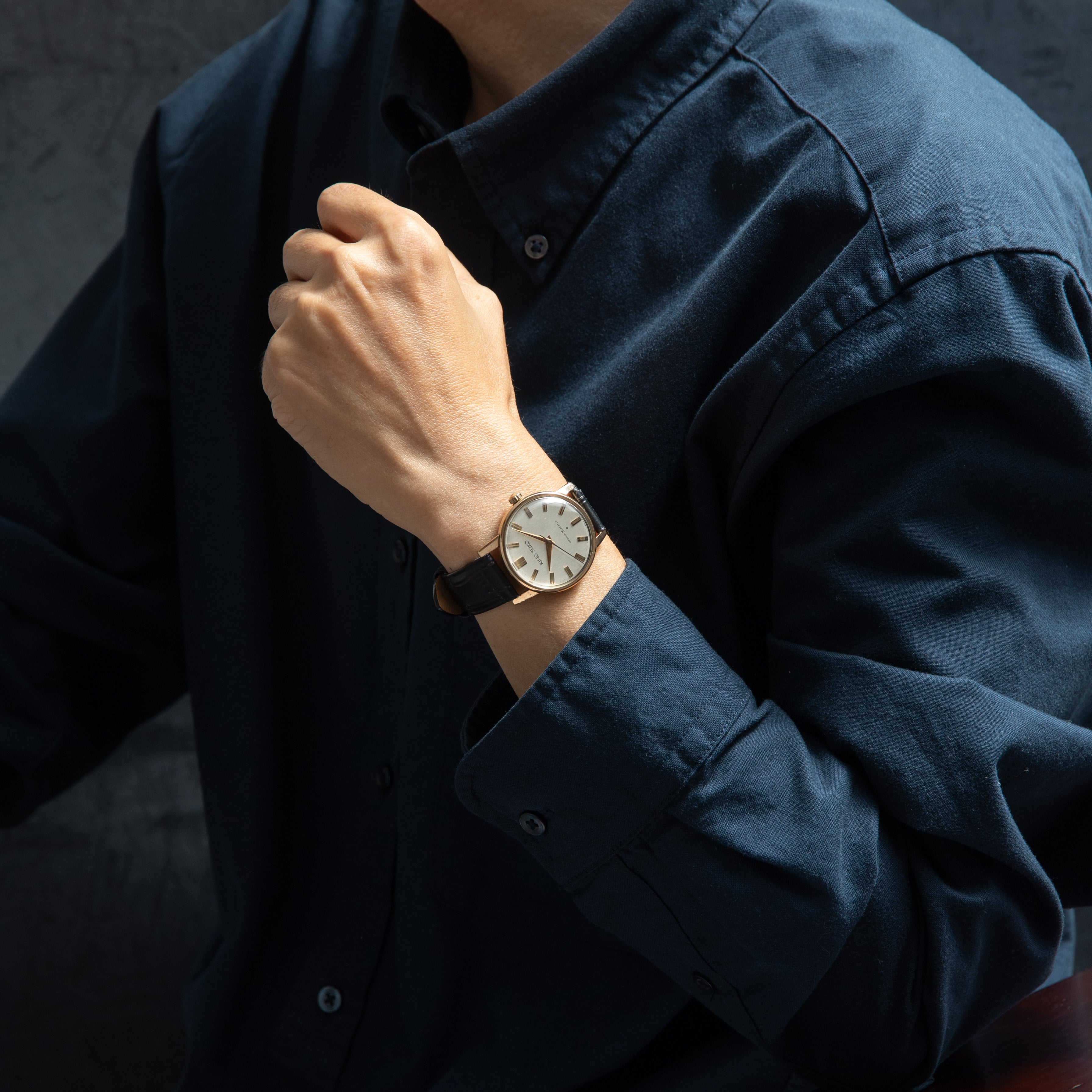 セイコー キングセイコーファーストモデル SDダイヤル 14金張り 1963年製 Ref.J14102 KS