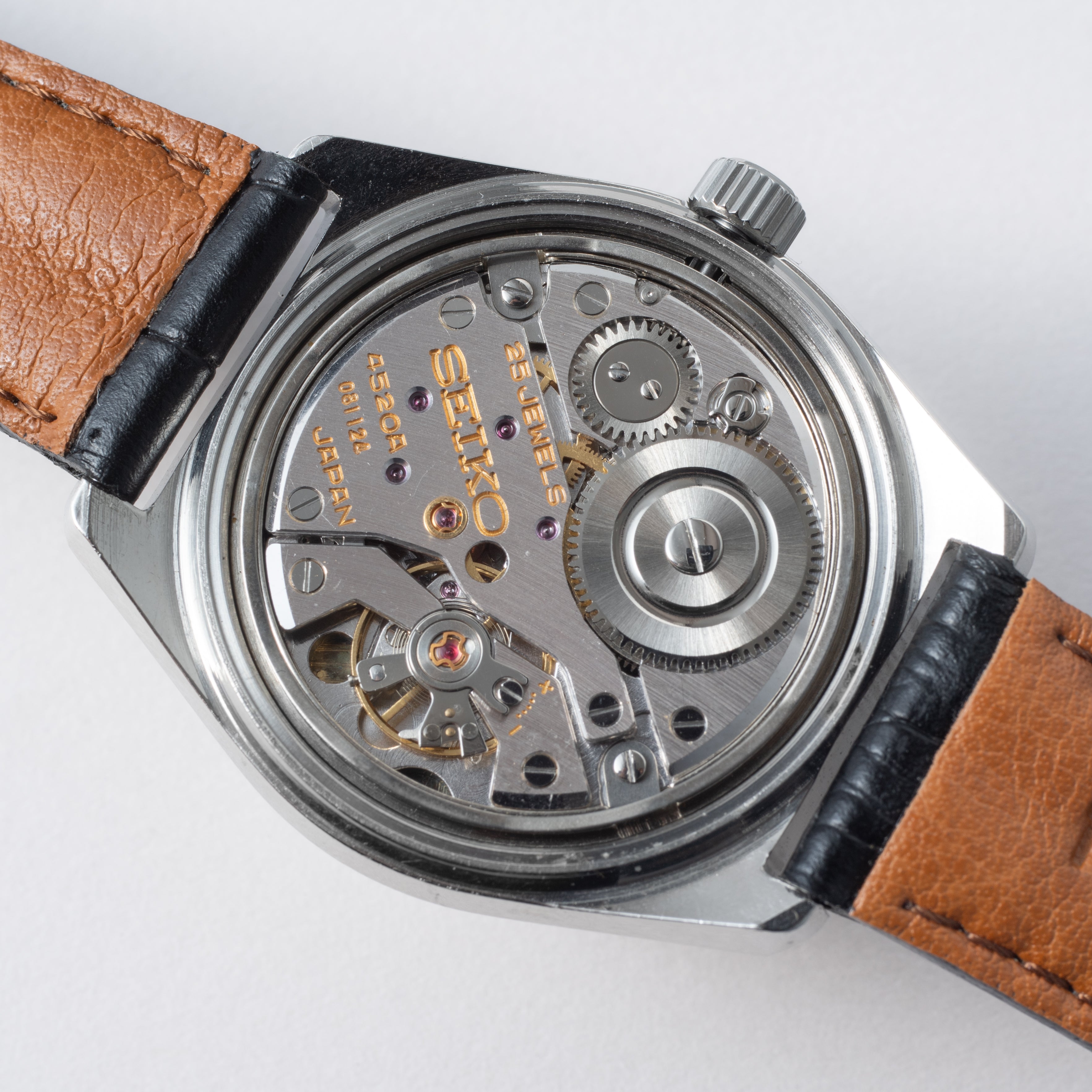 グランドセイコー ハイビート 36000 1969年製 45GS Ref.4520-8000 パティーナダイヤル 手巻き