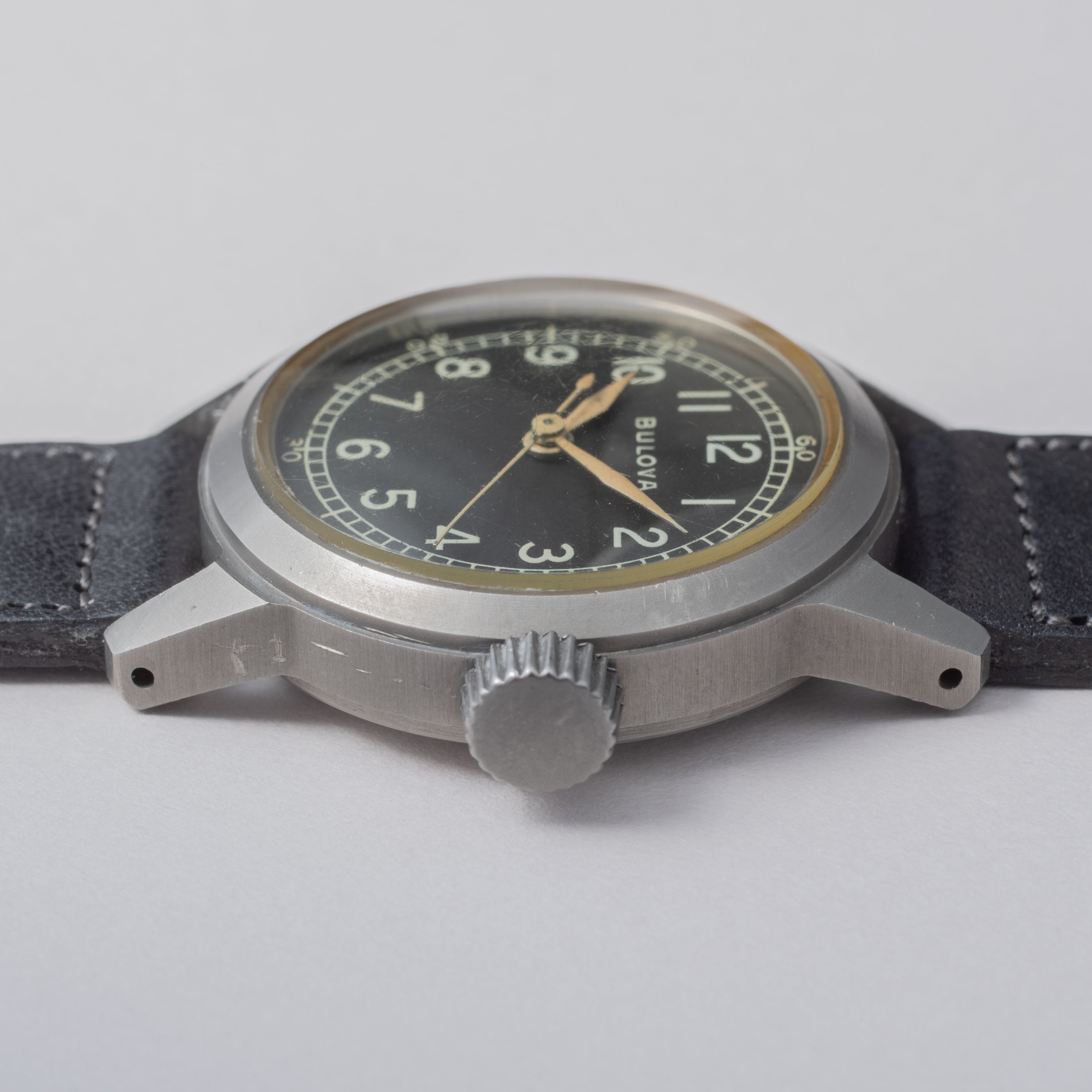 ブローバ アメリカ軍用手巻き 1950年代製 センターセコンド ハック付き