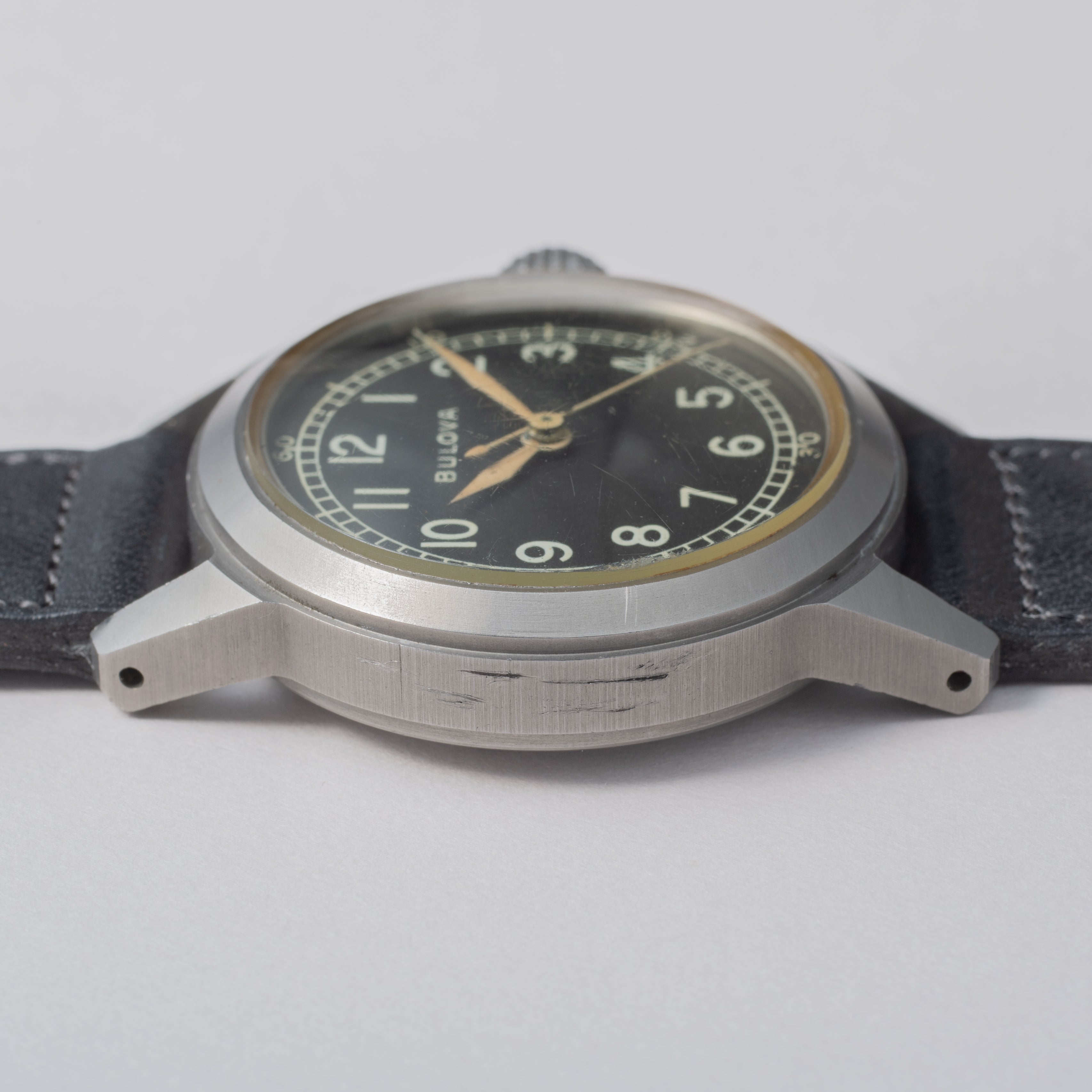 ブローバ アメリカ軍用手巻き 1950年代製 センターセコンド ハック付き