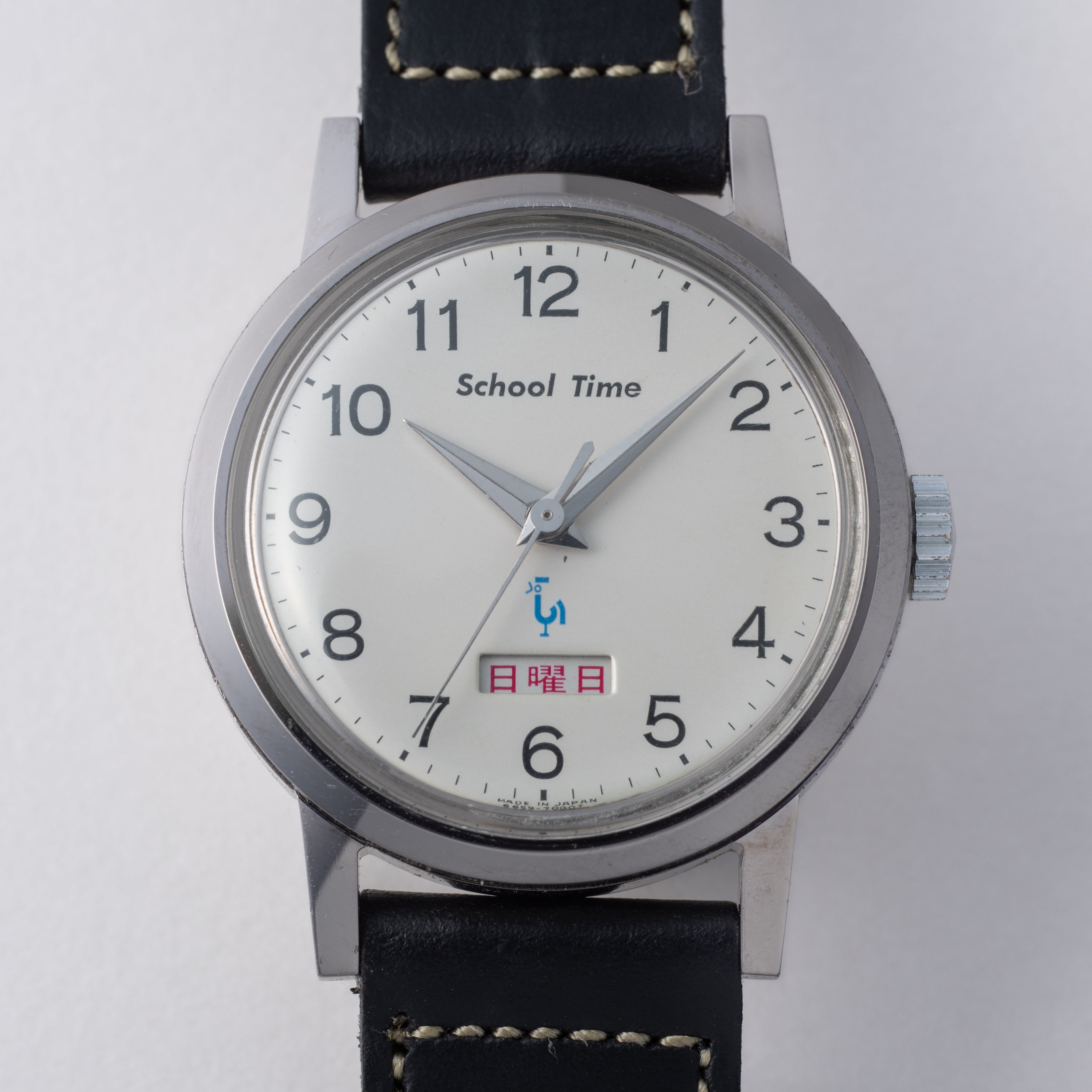 セイコー スクールタイム 1965年製 Ref.6659-7000 ニワトリマーク 日本語曜日