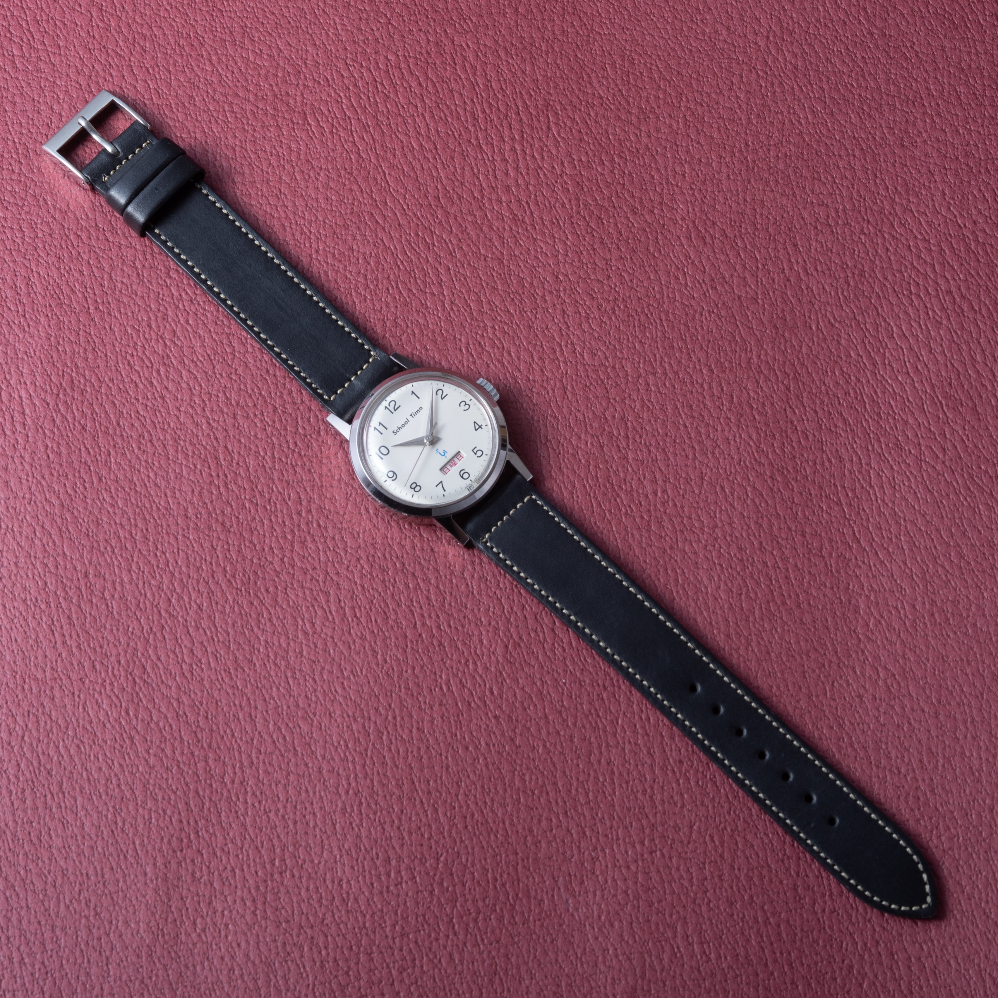 セイコー スクールタイム 1965年製 Ref.6659-7000 ニワトリマーク 日本語曜日