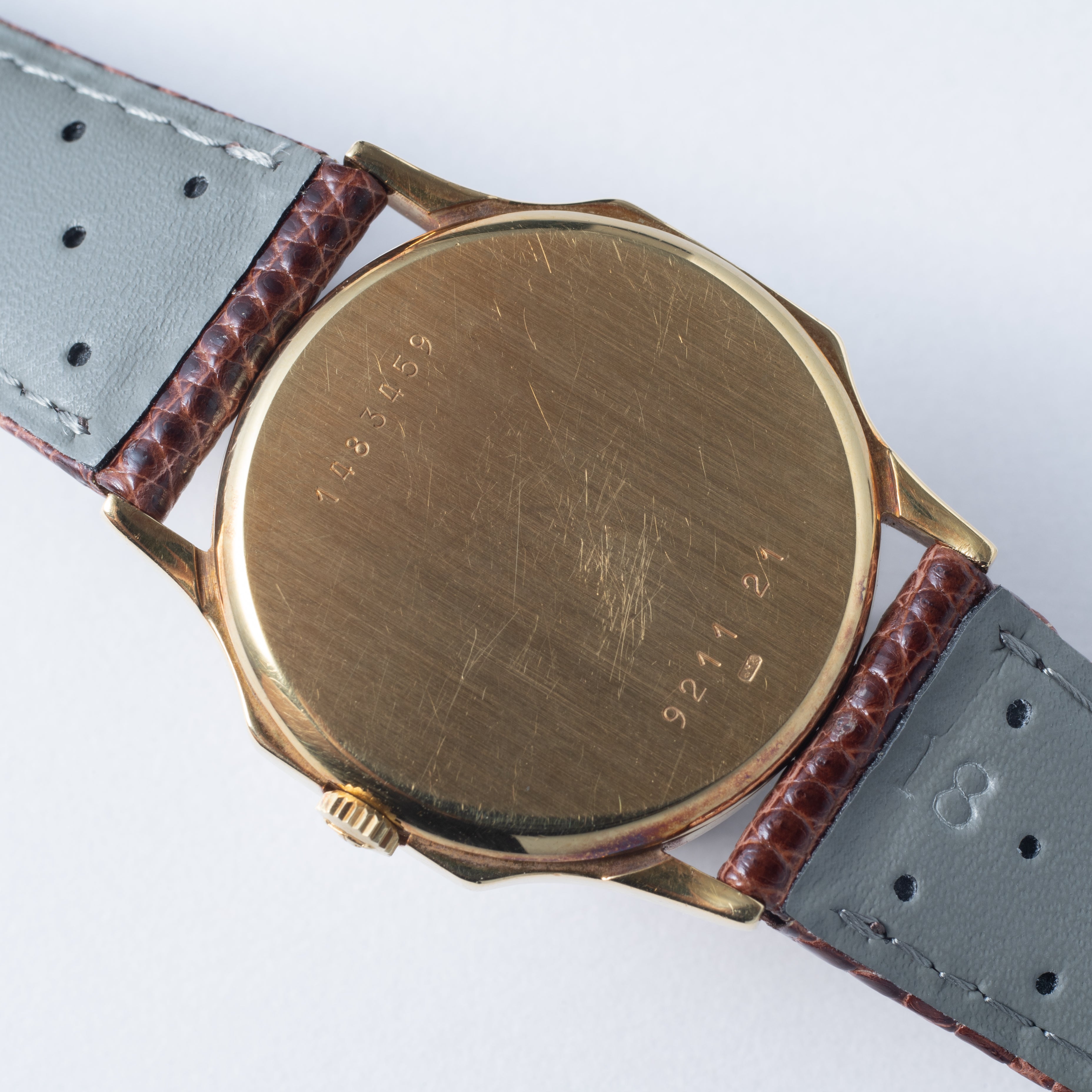 ジャガールクルト 18金無垢 手巻き 1970年代製 Ref.9211 21 純正尾錠付き Cal.895