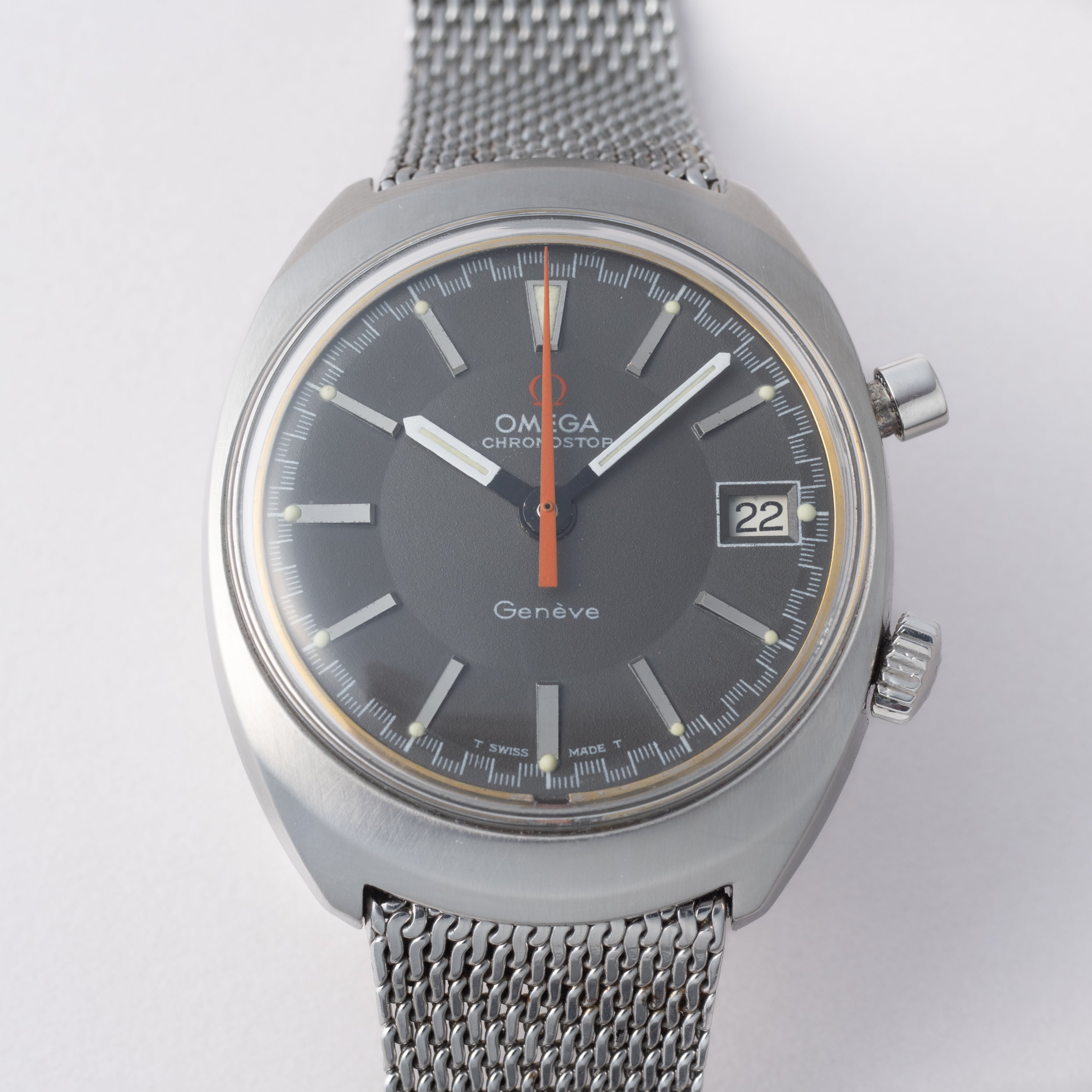 オメガ クロノストップ 1969年製 Ref.146.009 グレーダイヤル