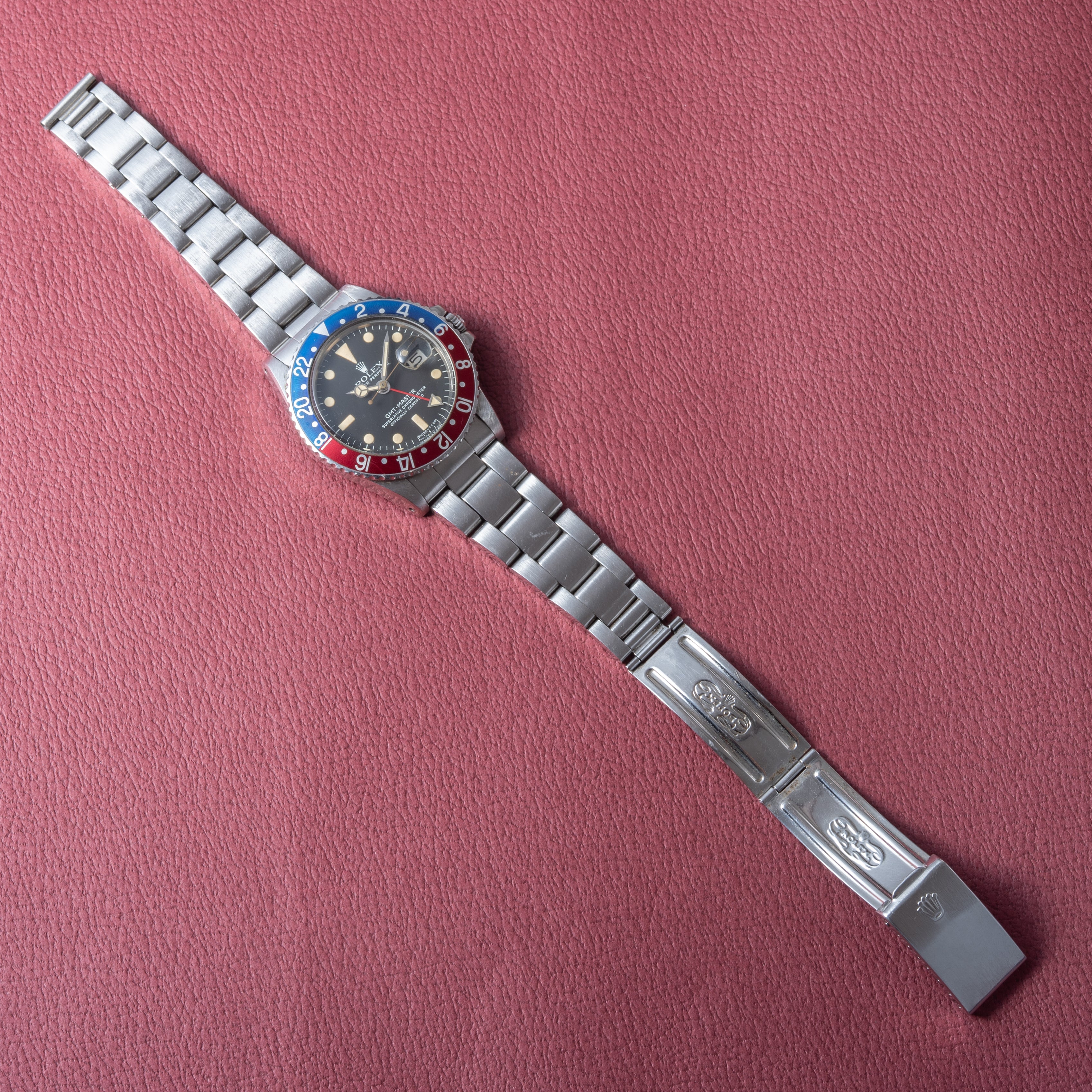 ロレックス GMTマスター マーク4 1978年製 ペプシベゼル Ref.1675