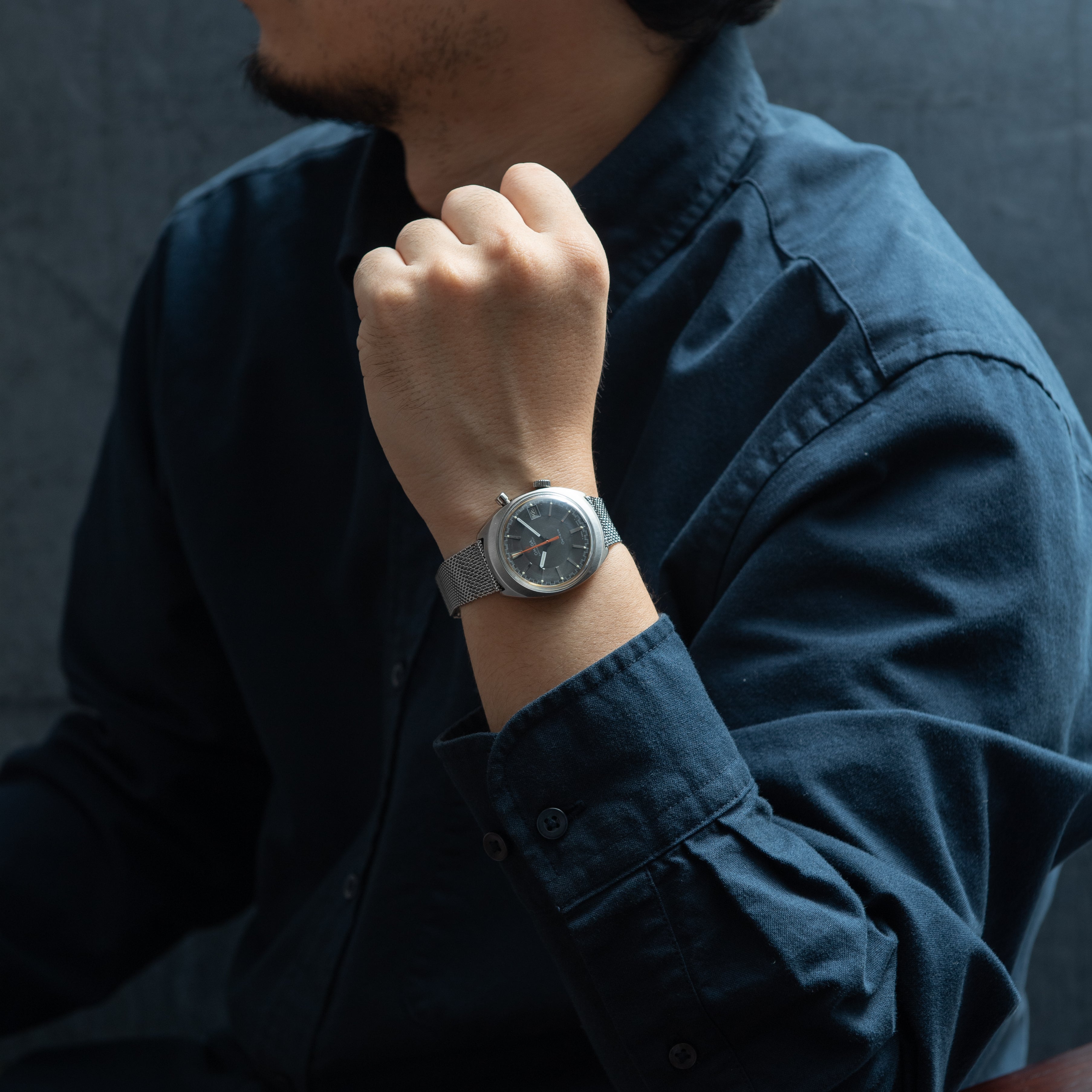 オメガ クロノストップ 1969年製 Ref.146.009 グレーダイヤル