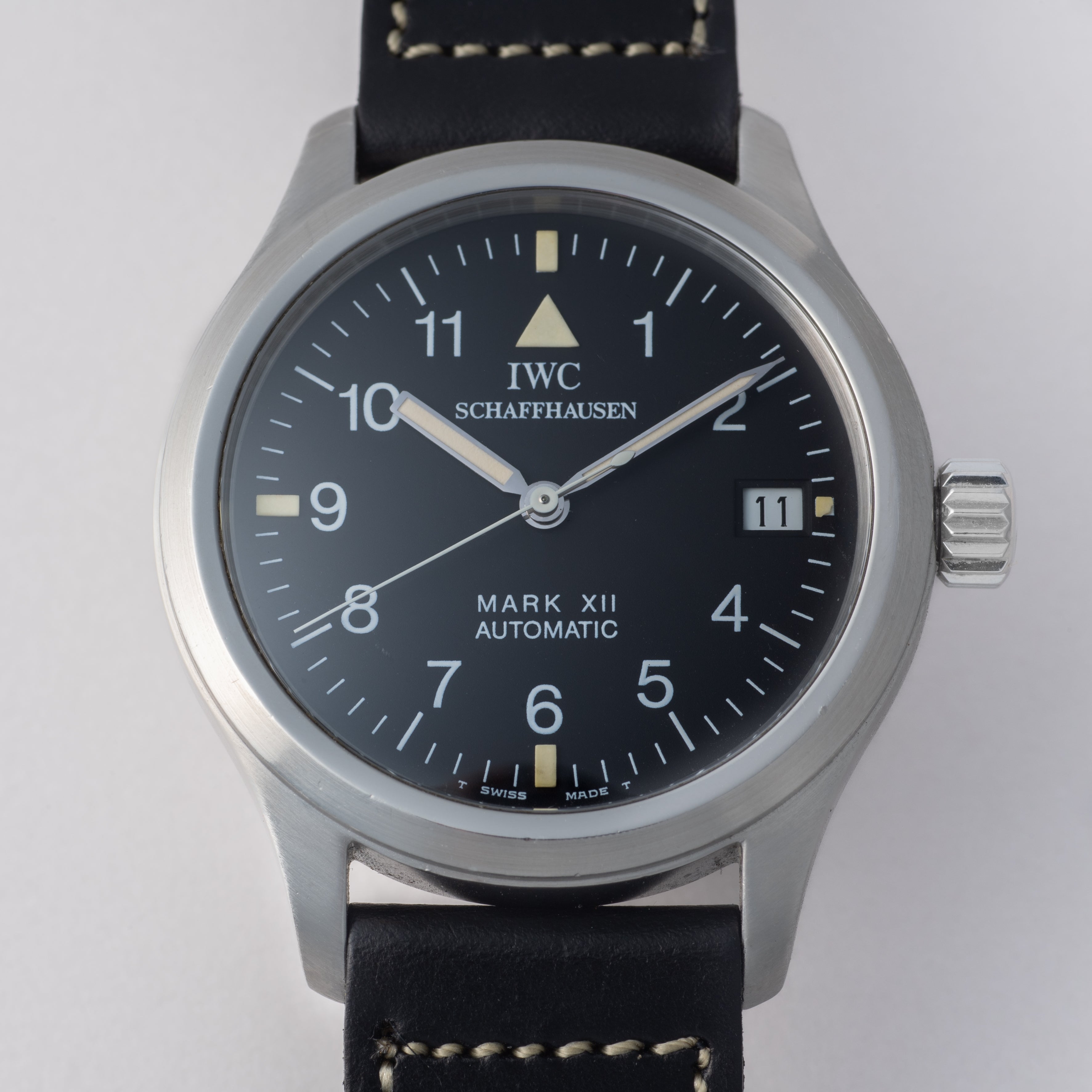 IWC マーク12 1996年製 Cal.884/2 Ref.3241 自動巻き 純正尾錠付き