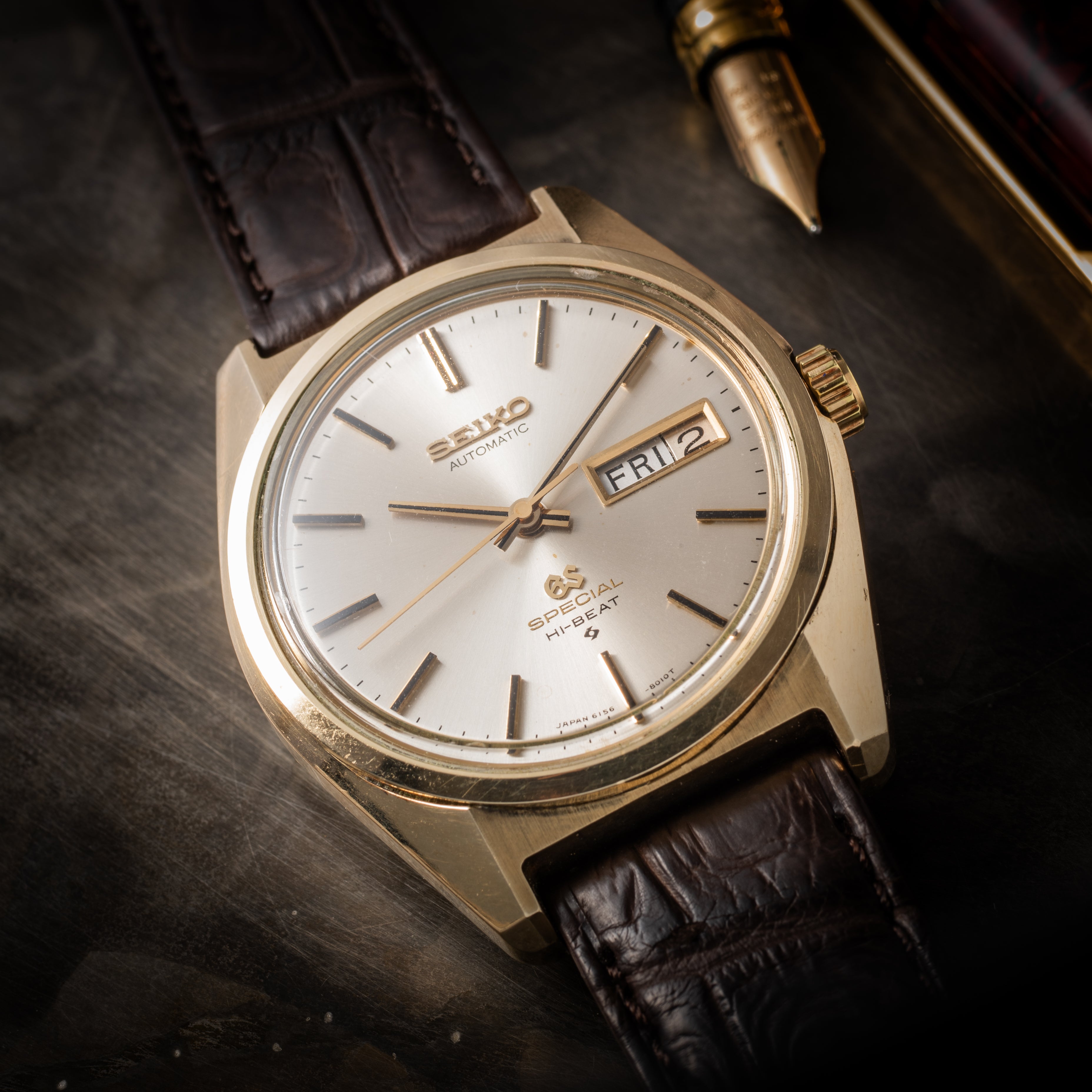 グランドセイコー スペシャル 1971年製 61GS Ref.6156-8020 CAPゴールド