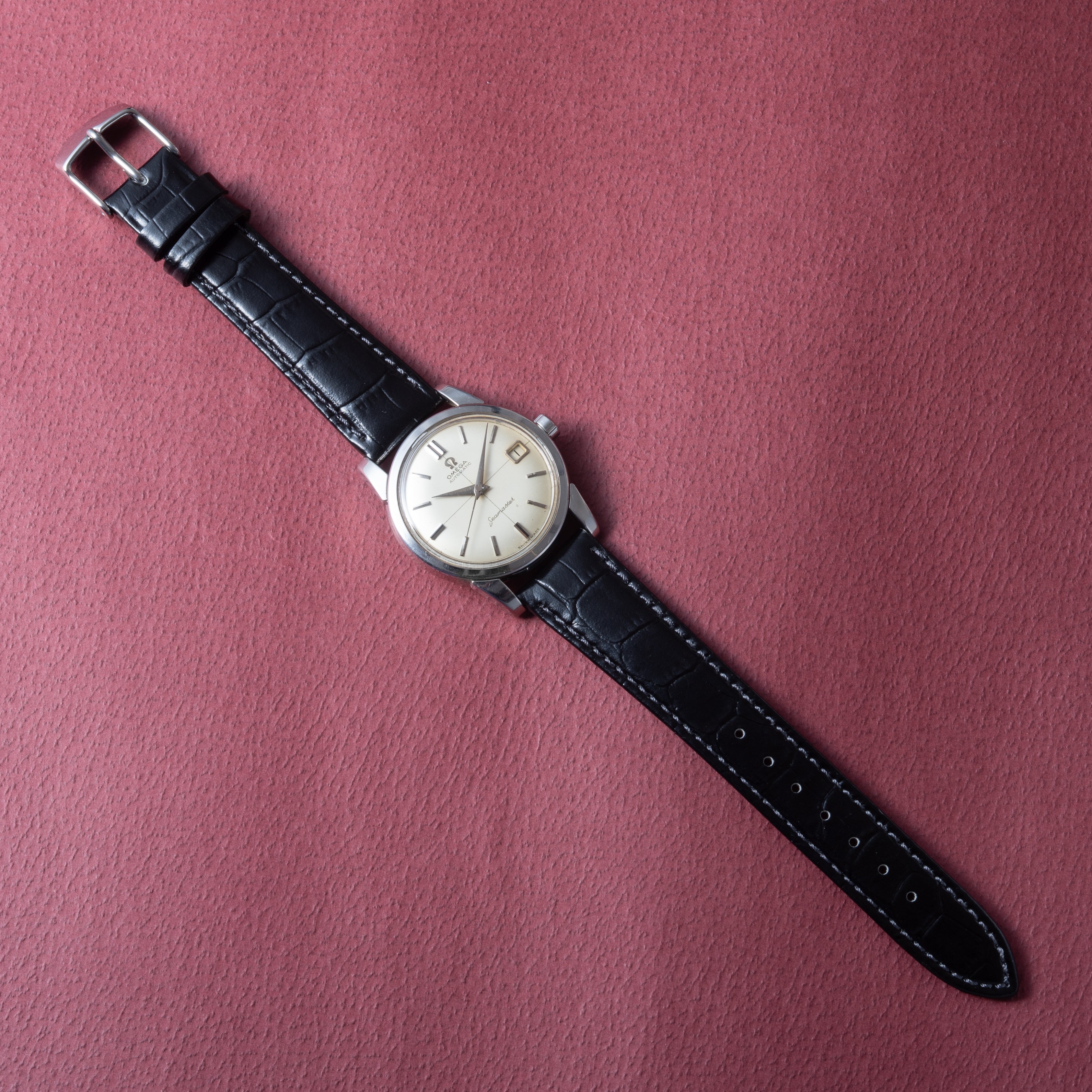 オメガ シーマスター オートマチック 1958年製 Ref.2849-12SC クロスライン