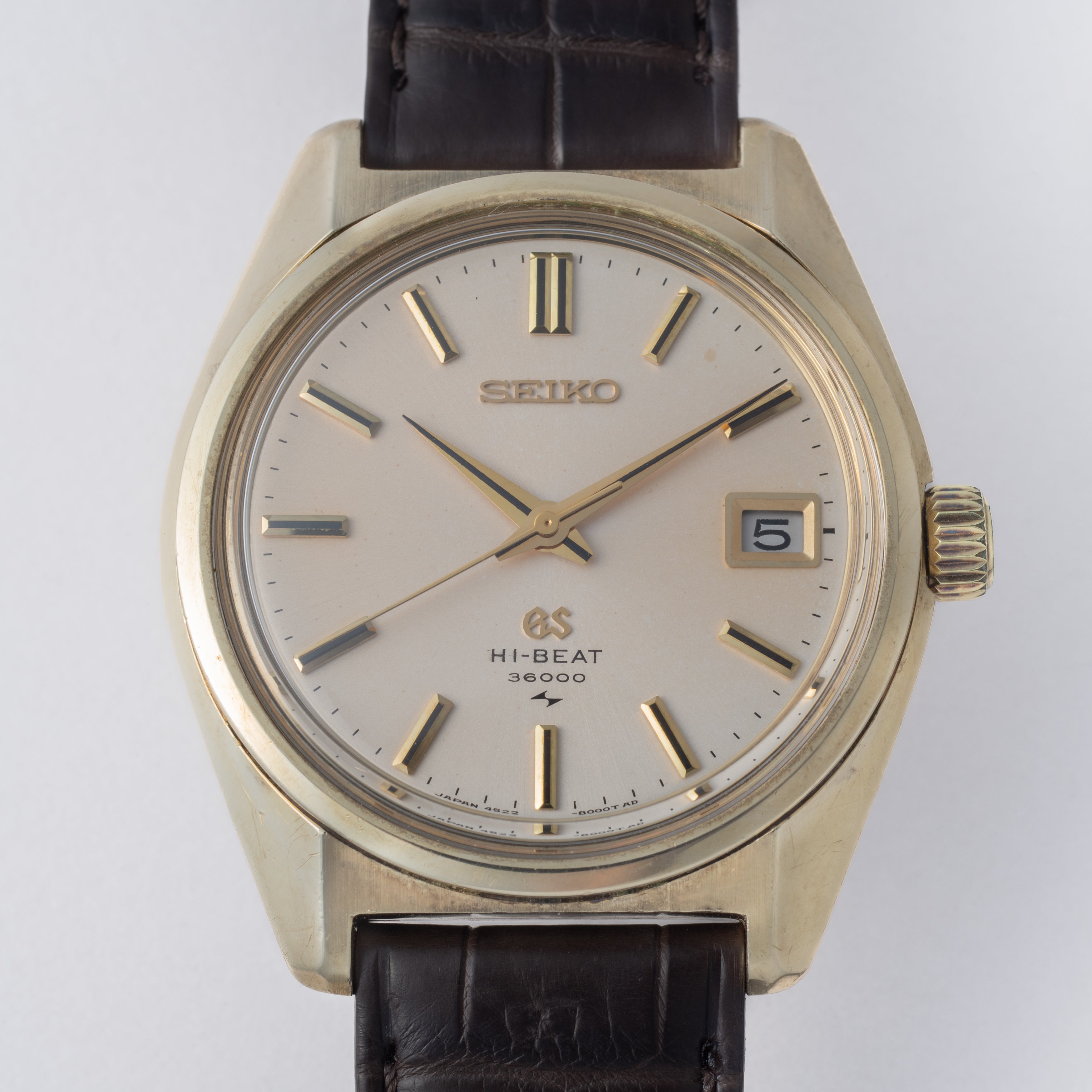 グランドセイコー 10振動 1971年製 CAPゴールド 45GS Ref.4522-8000 箱付き