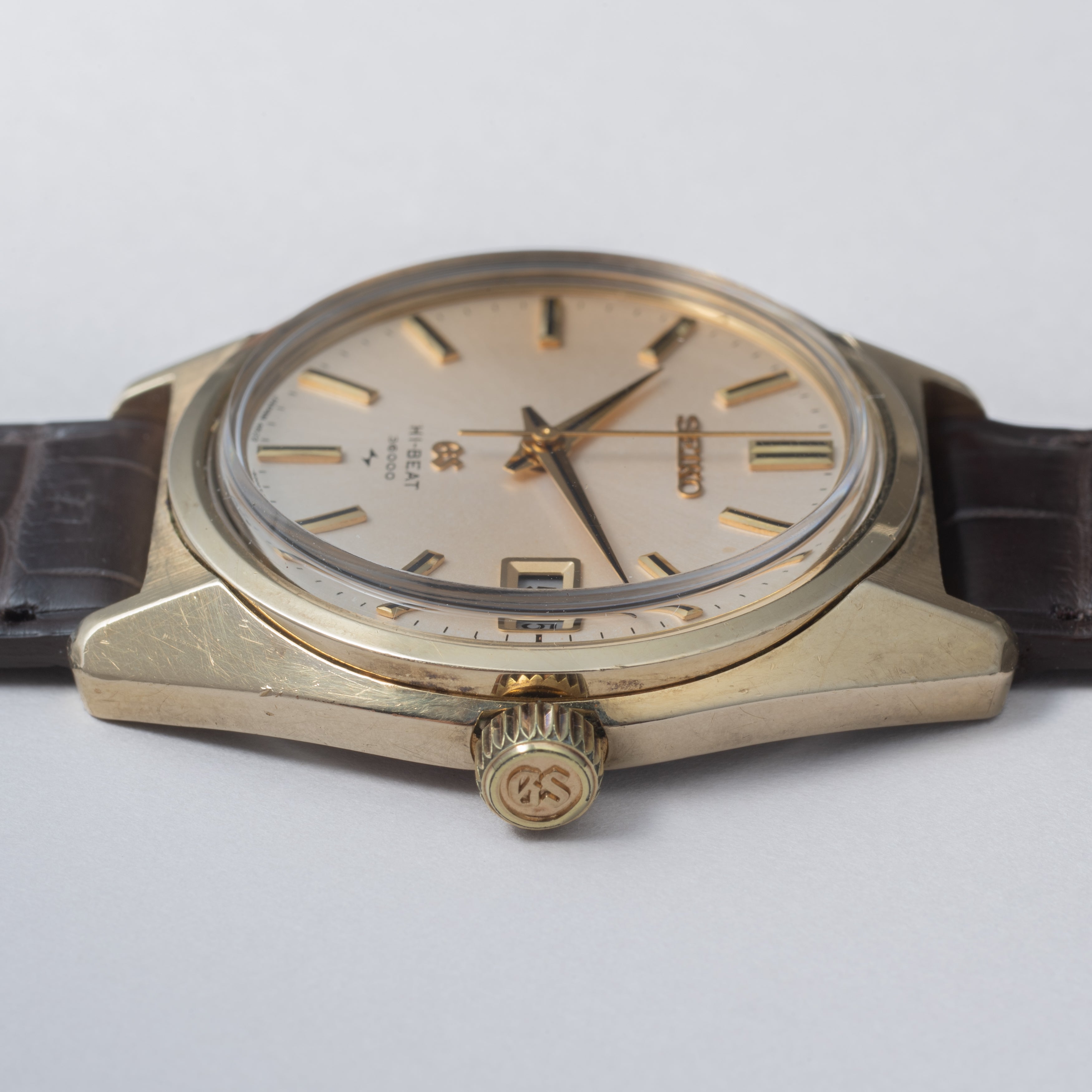 グランドセイコー 10振動 1971年製 CAPゴールド 45GS Ref.4522-8000 箱付き