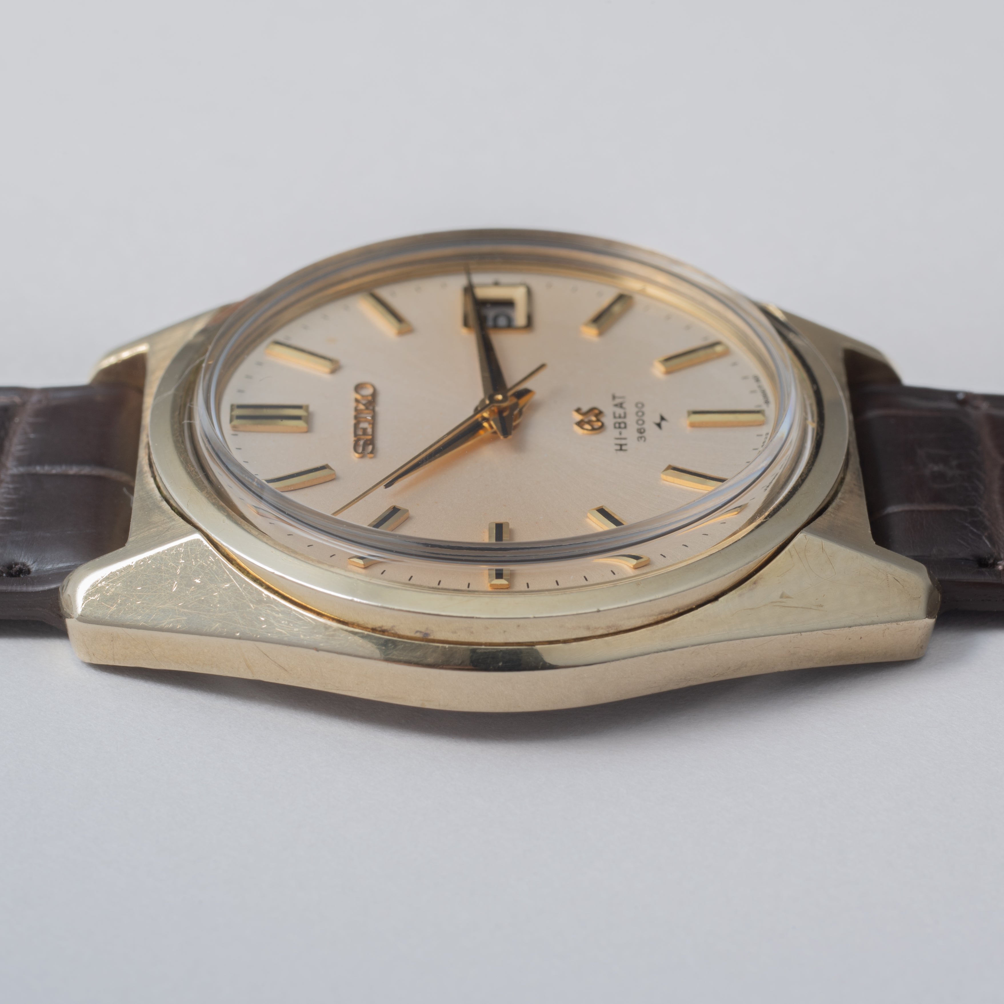 グランドセイコー 10振動 1971年製 CAPゴールド 45GS Ref.4522-8000 箱付き