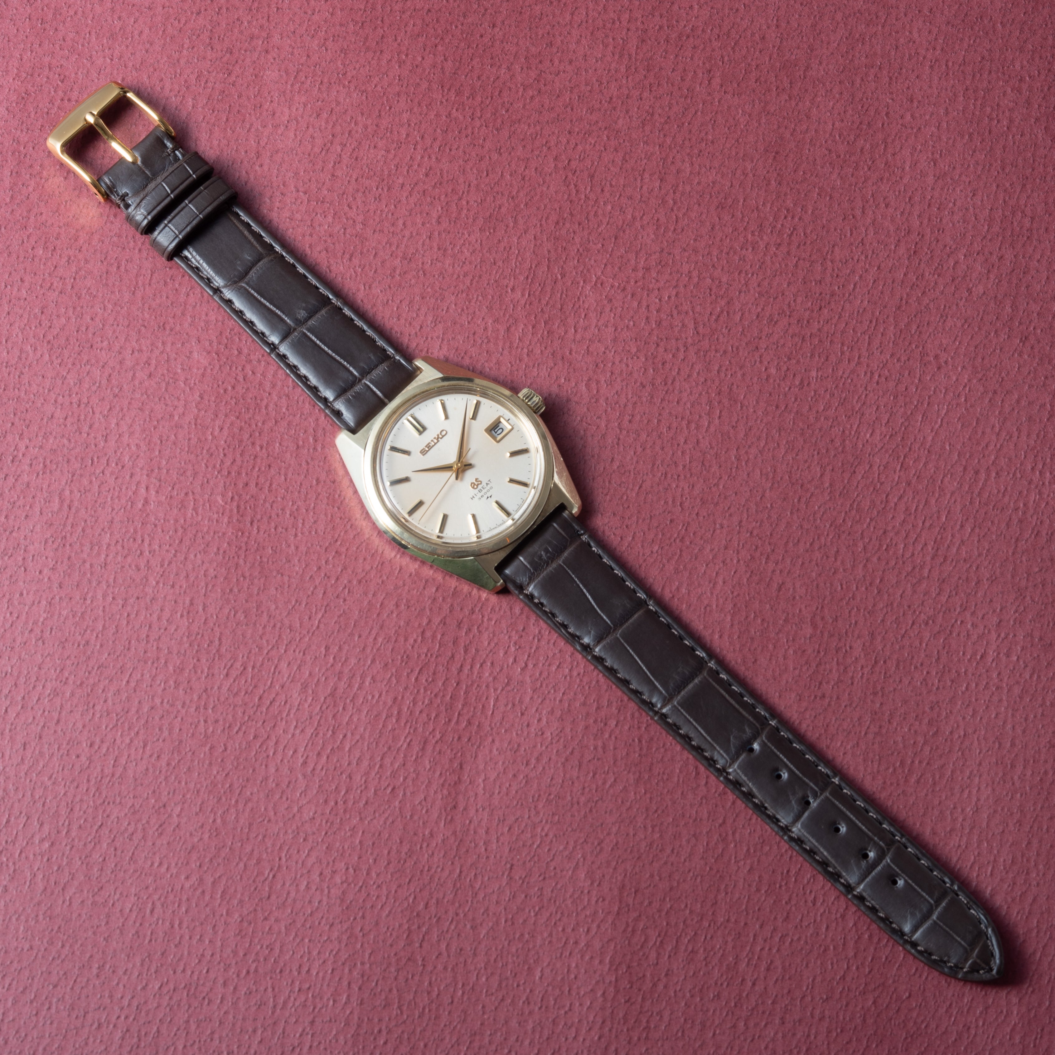 グランドセイコー 10振動 1971年製 CAPゴールド 45GS Ref.4522-8000 箱付き