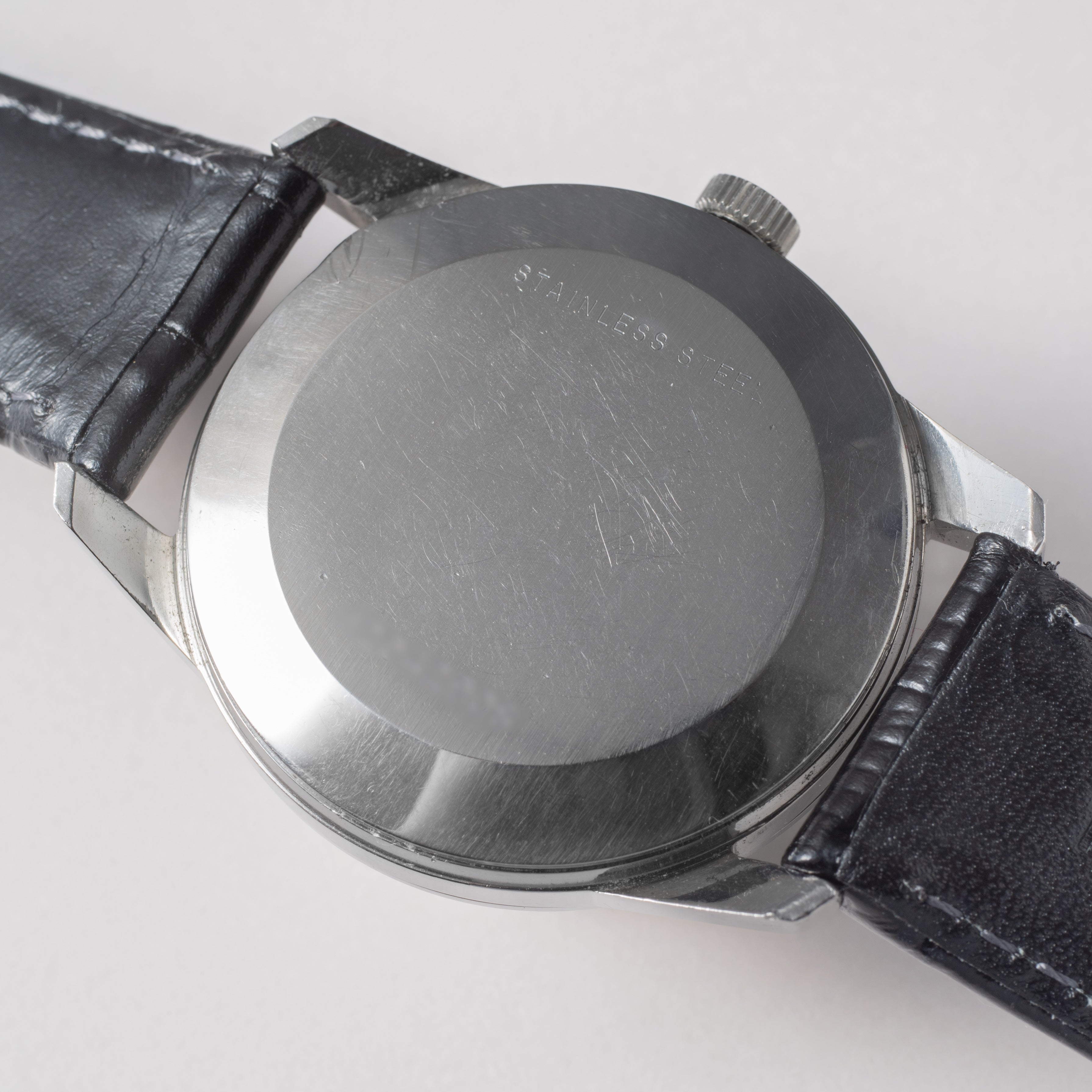 IWC ラウンドケース オートマチック 1969年製 Ref.R810AD グレーダイヤル 純正尾錠付き