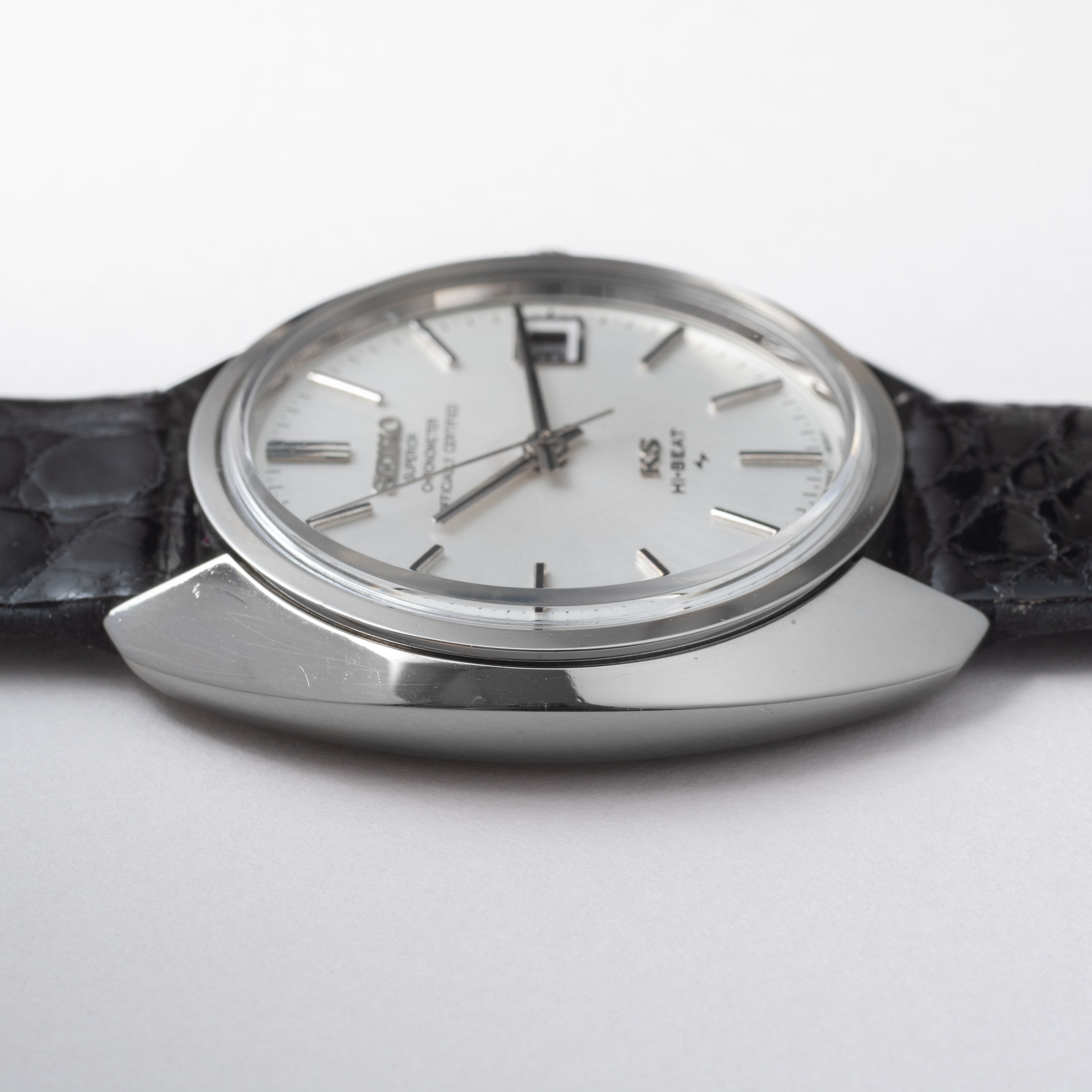 キングセイコー スーペリアクロノメーター 1970年製/昭和45年製 45KS Ref.4502-8010 純正革ベルト付き