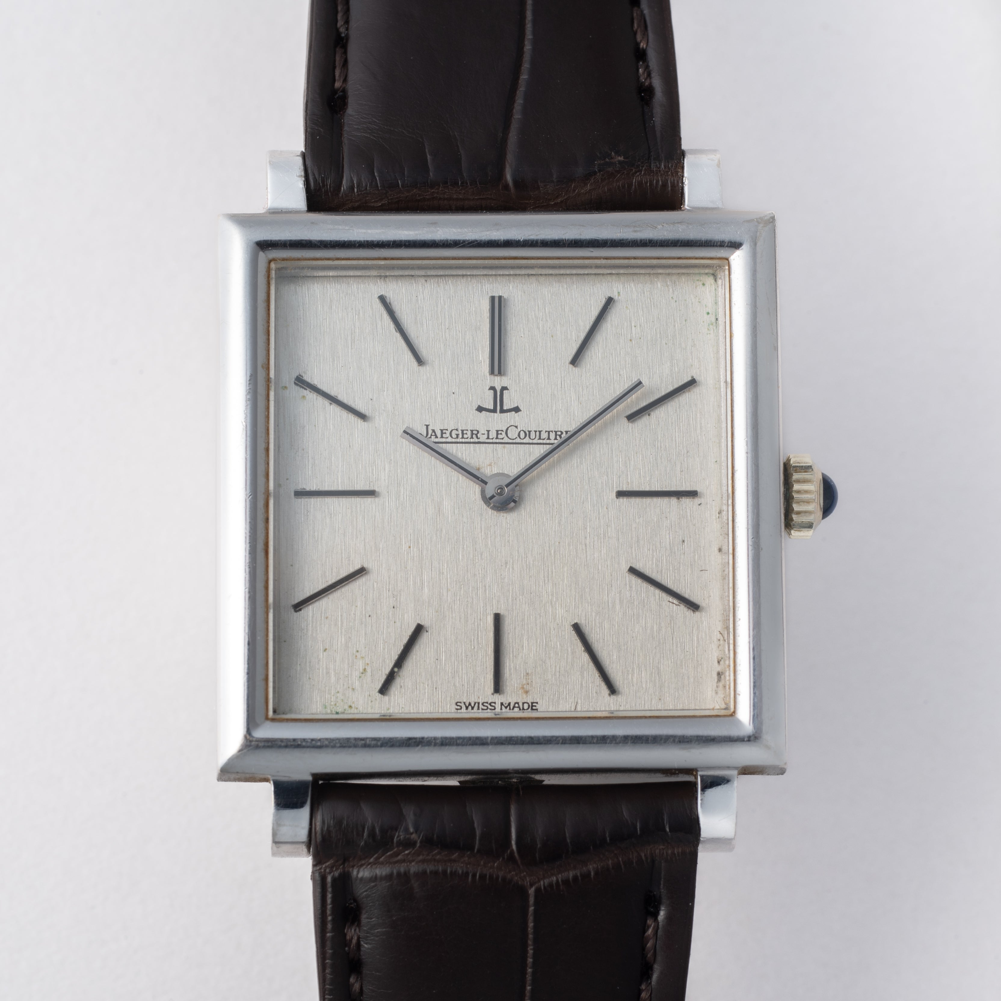 ジャガー・ルクルト スクエアケース 1960年代製 ホワイトゴールド Ref.4442