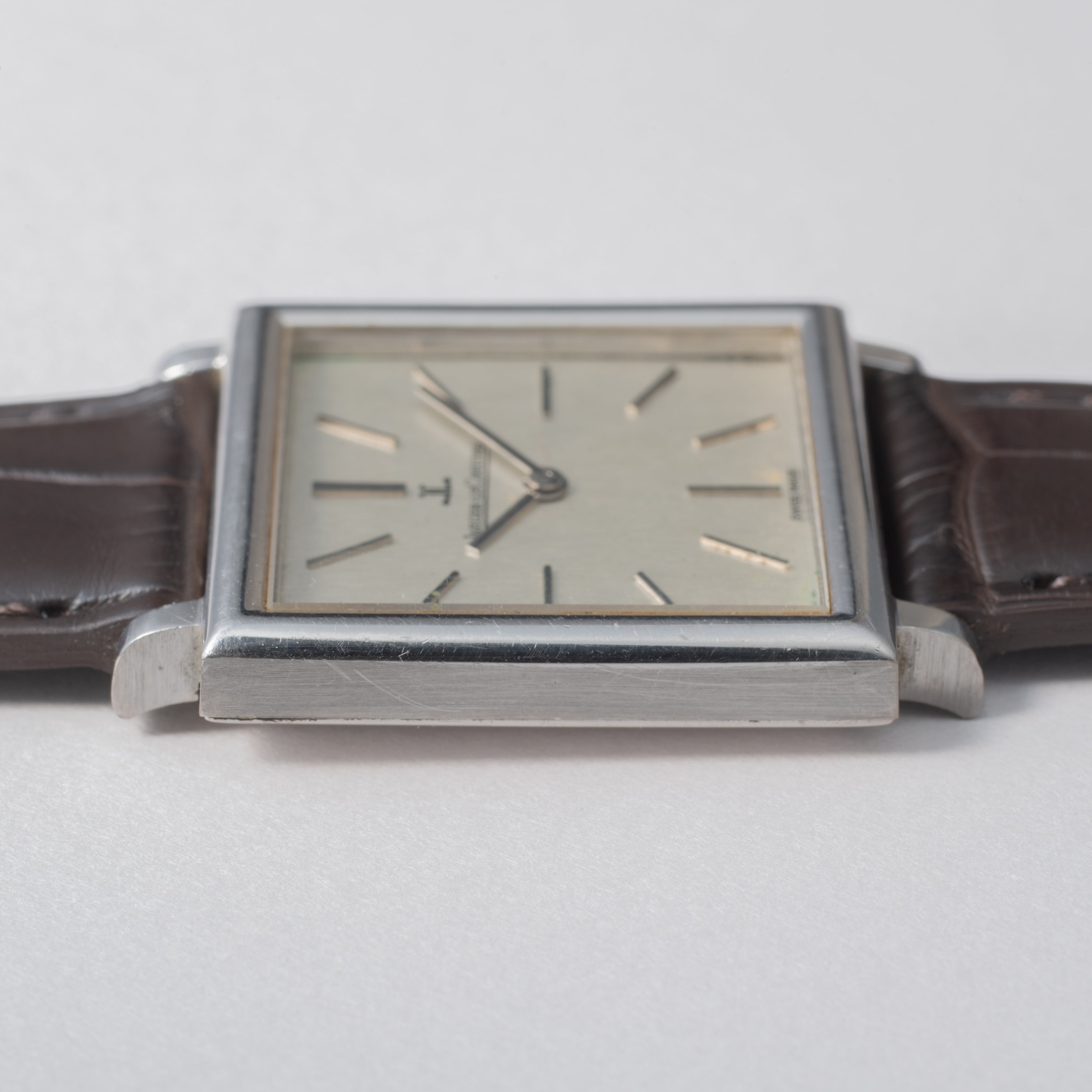 ジャガー・ルクルト スクエアケース 1960年代製 ホワイトゴールド Ref.4442