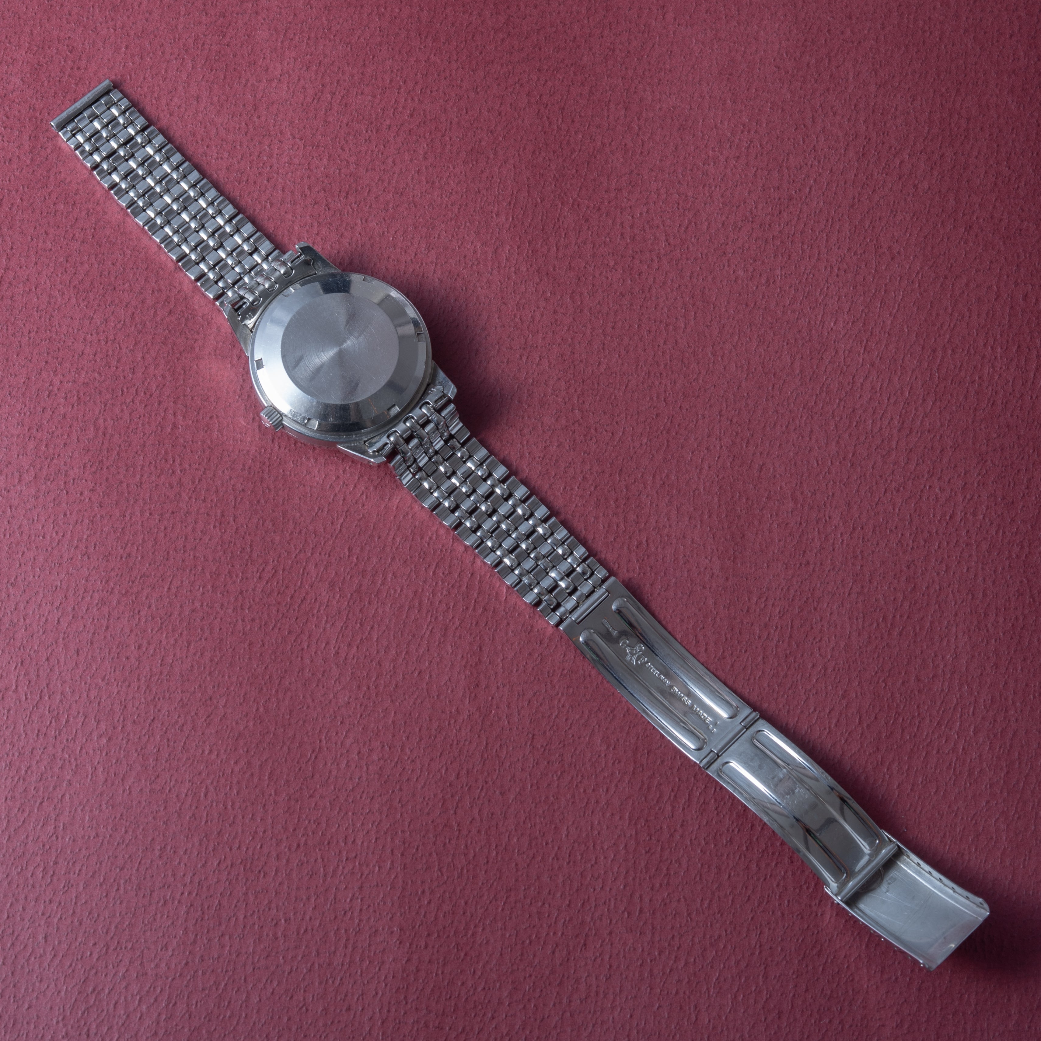 IWC インヂュニア 1963年製 Cal.8531 純正ゲイフレアーブレス付き