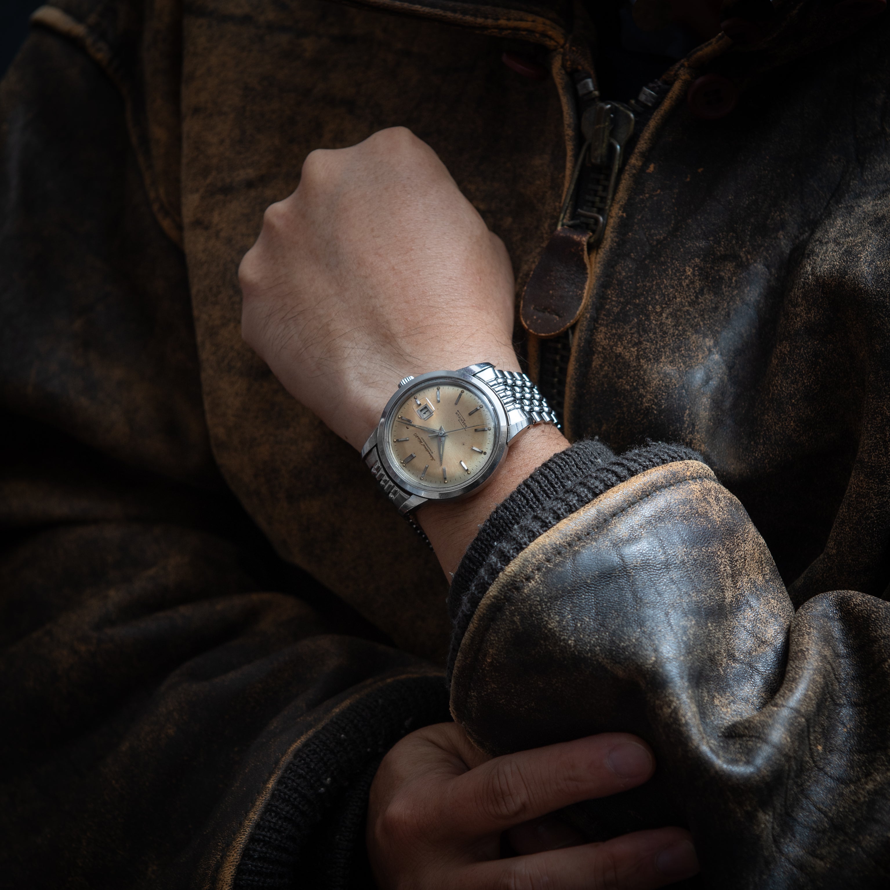 IWC インヂュニア 1963年製 Cal.8531 純正ゲイフレアーブレス付き