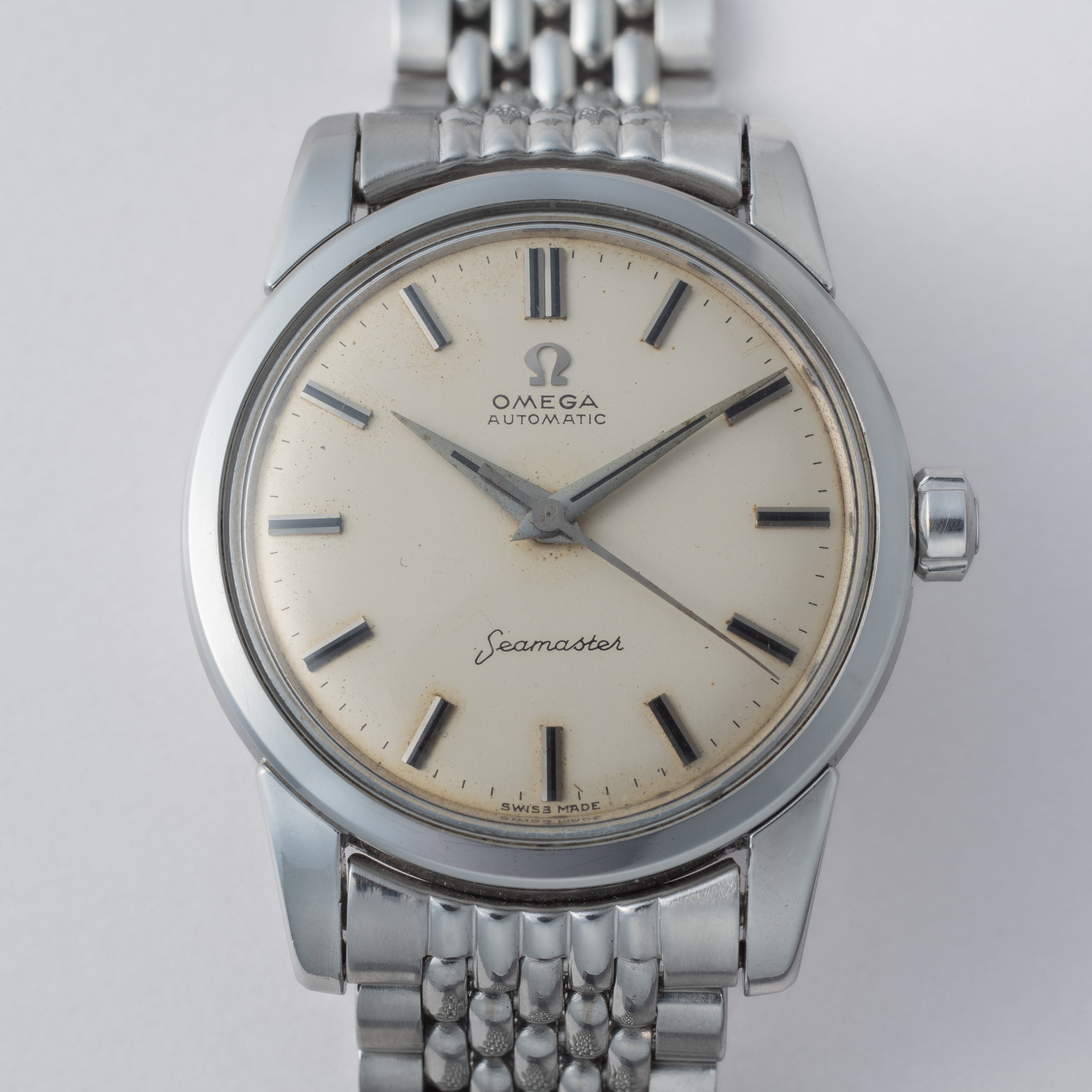 オメガ シーマスター オートマチック 1959年製 Ref.2848 15 SC アイボリーダイヤル