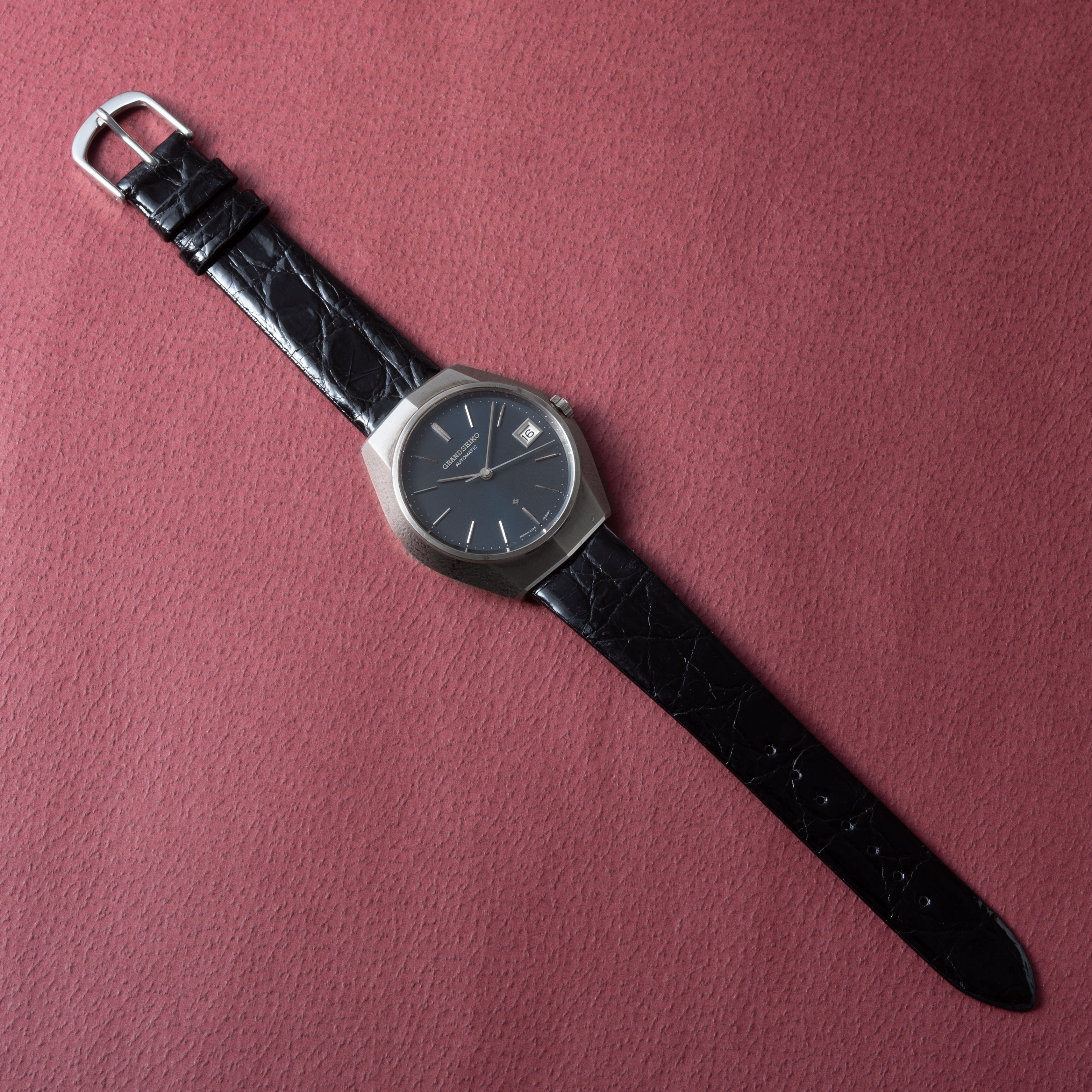 グランドセイコー V.F.A 銀パラ 1968年製 Ref.6185-8010 61GS 箱付き