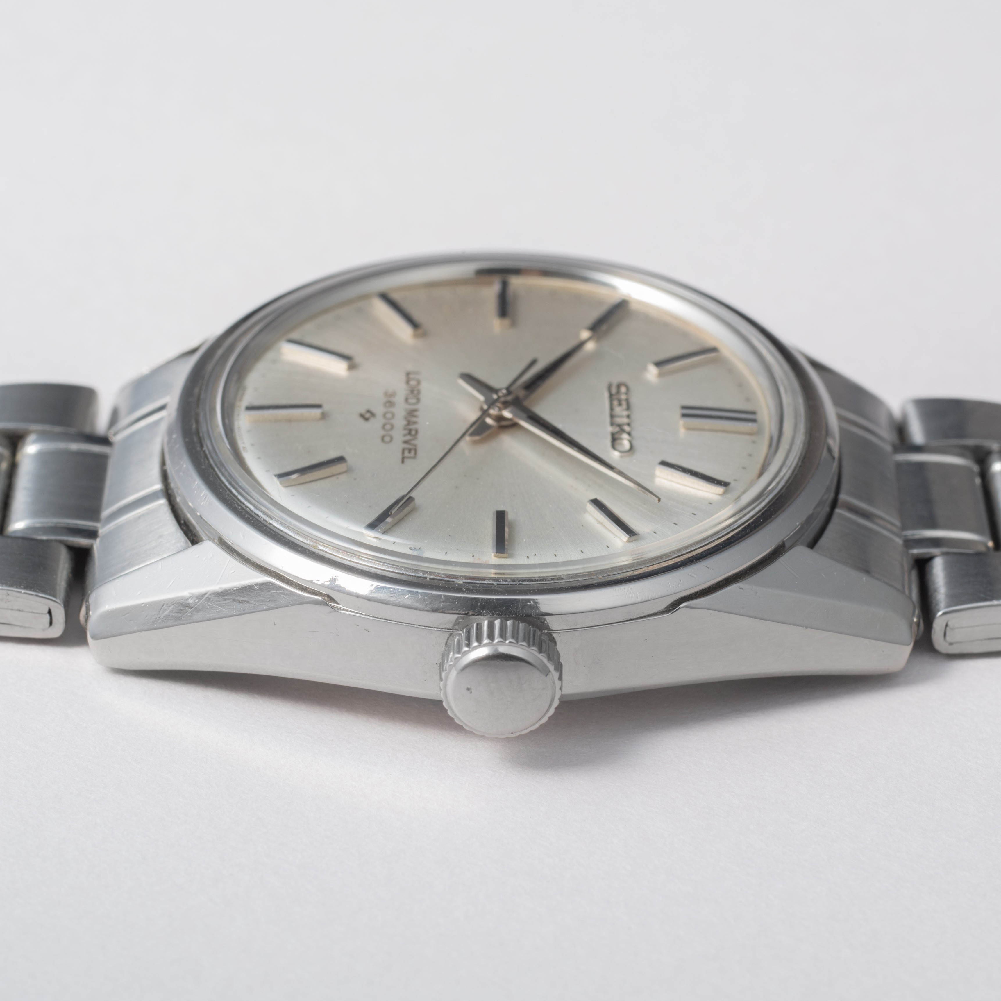 セイコー ロードマーベル 36000 1967年製 Ref.5740-8000 シルバーダイヤル ブレス付き