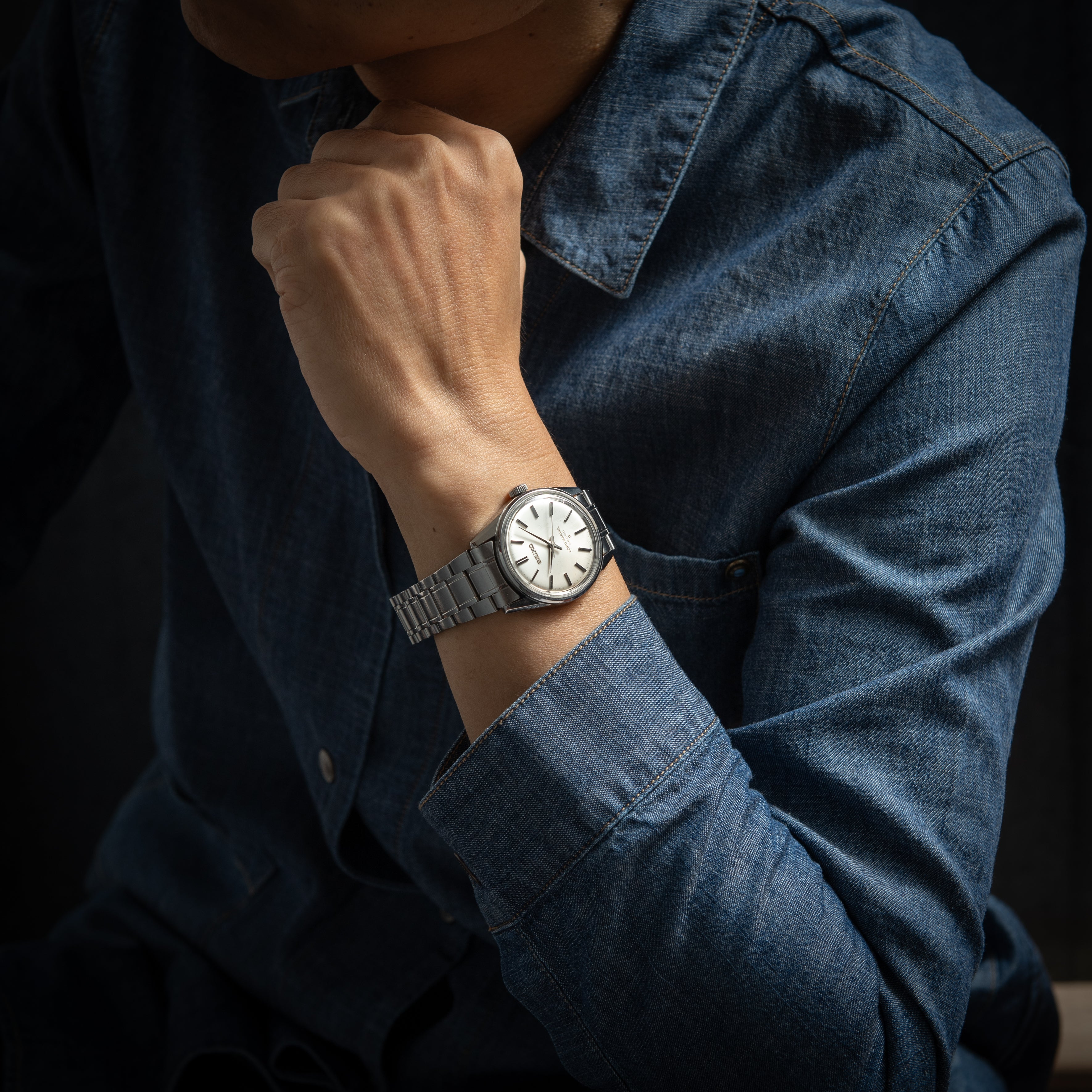 セイコー ロードマーベル 36000 1967年製 Ref.5740-8000 シルバーダイヤル ブレス付き