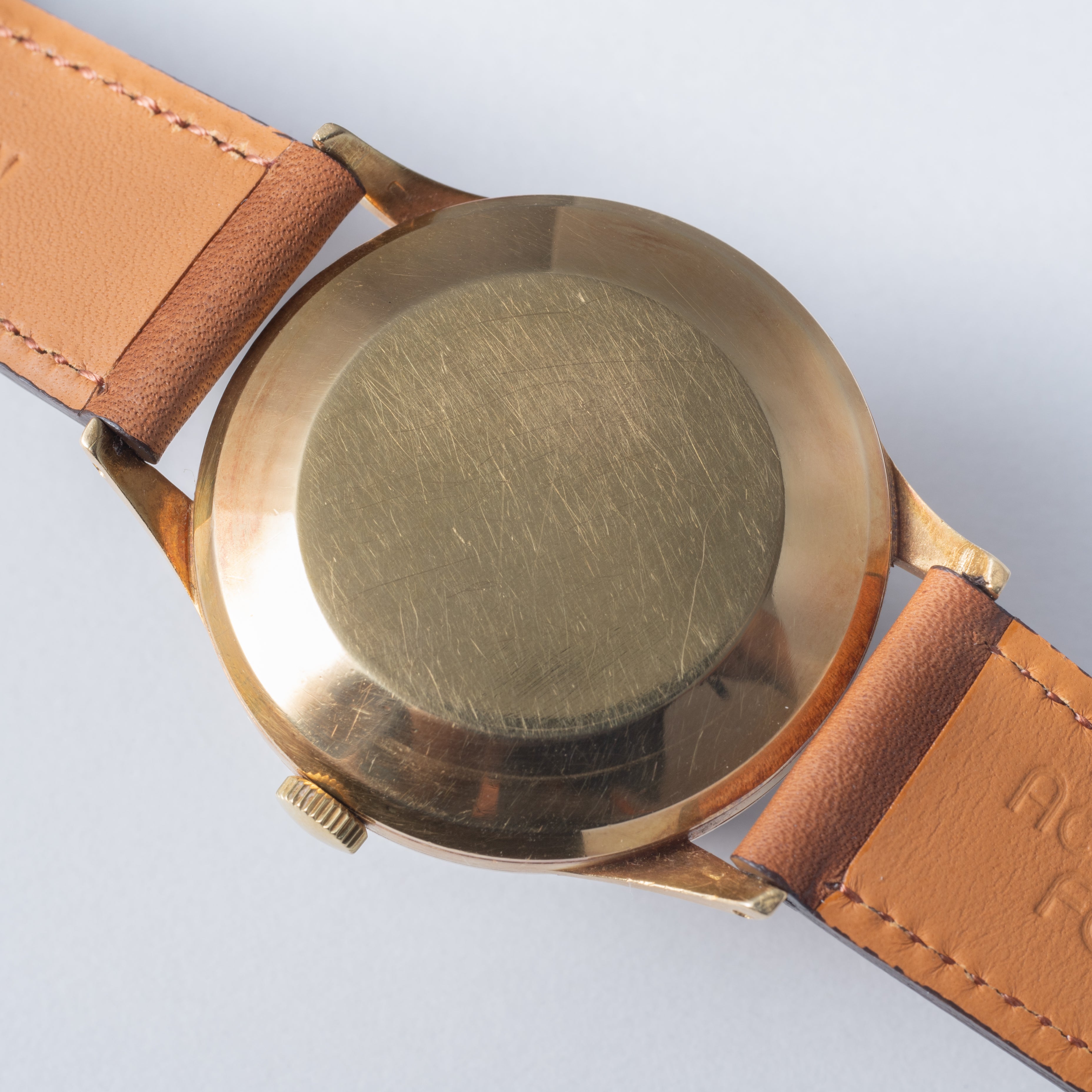 IWC ラウンドケース 1960年製 18金無垢 オートマチック Cal.853