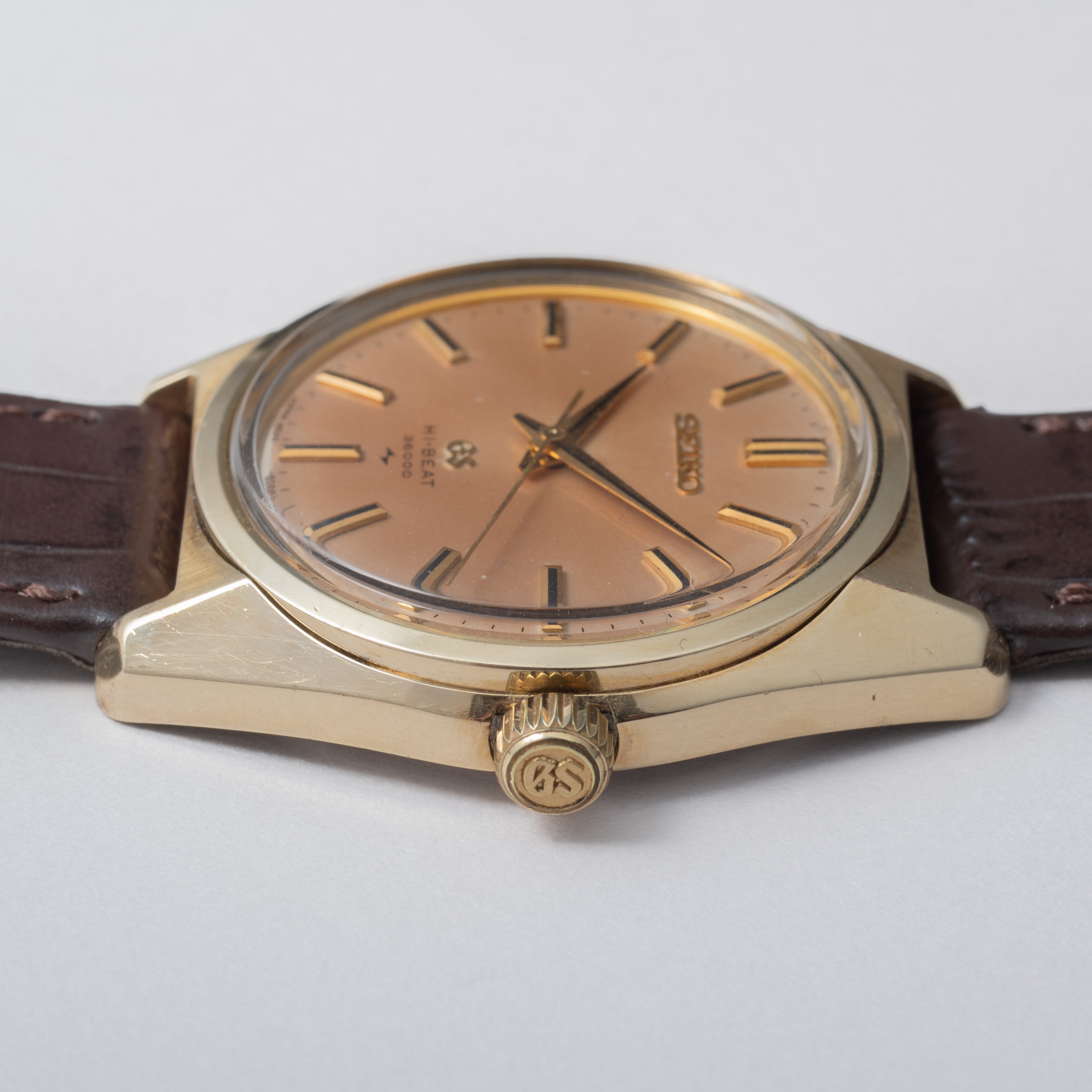 グランドセイコー 36000 1969年製 Ref.4520-8000 キャップゴールド 45GS パティーナダイヤル