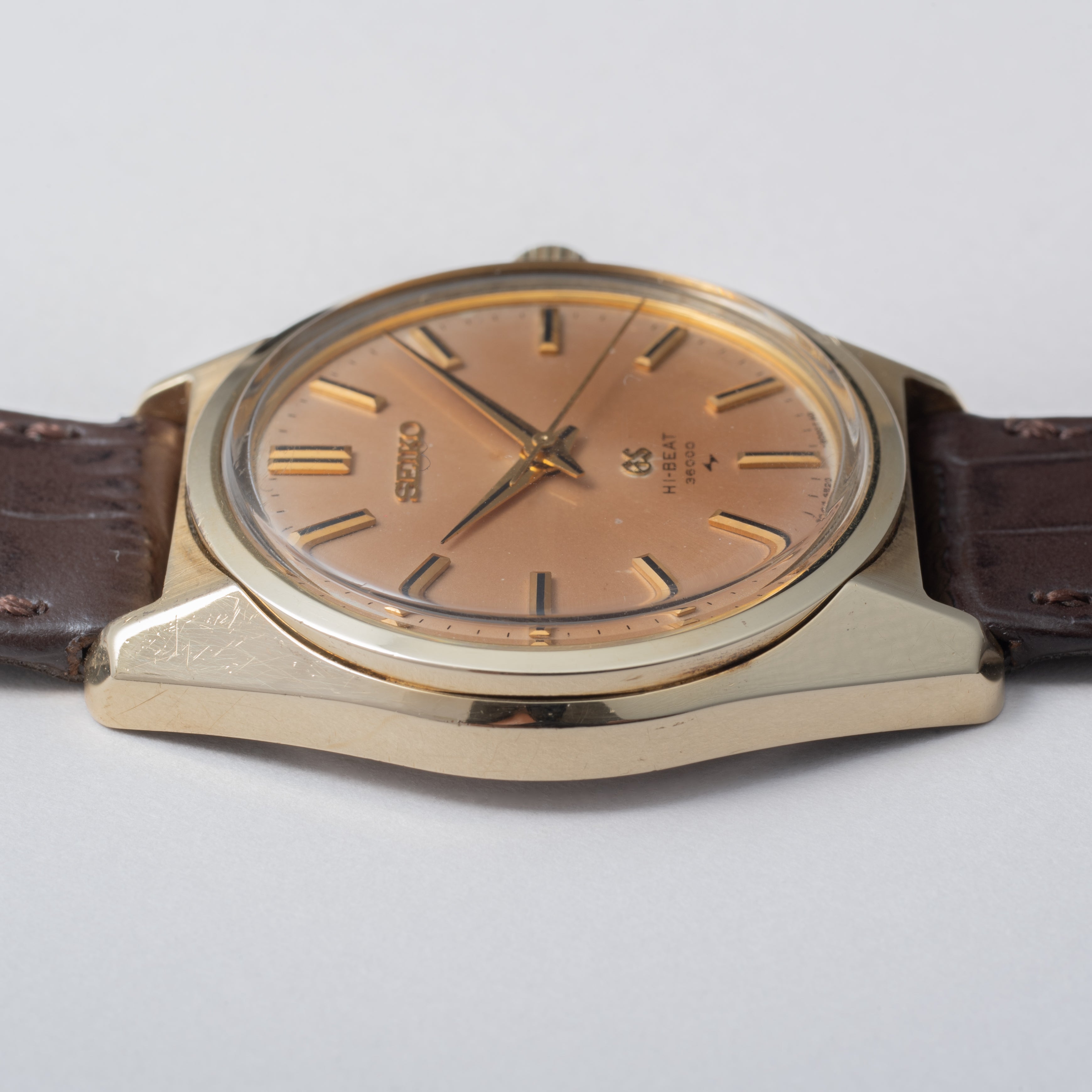 グランドセイコー 36000 1969年製 Ref.4520-8000 キャップゴールド 45GS パティーナダイヤル