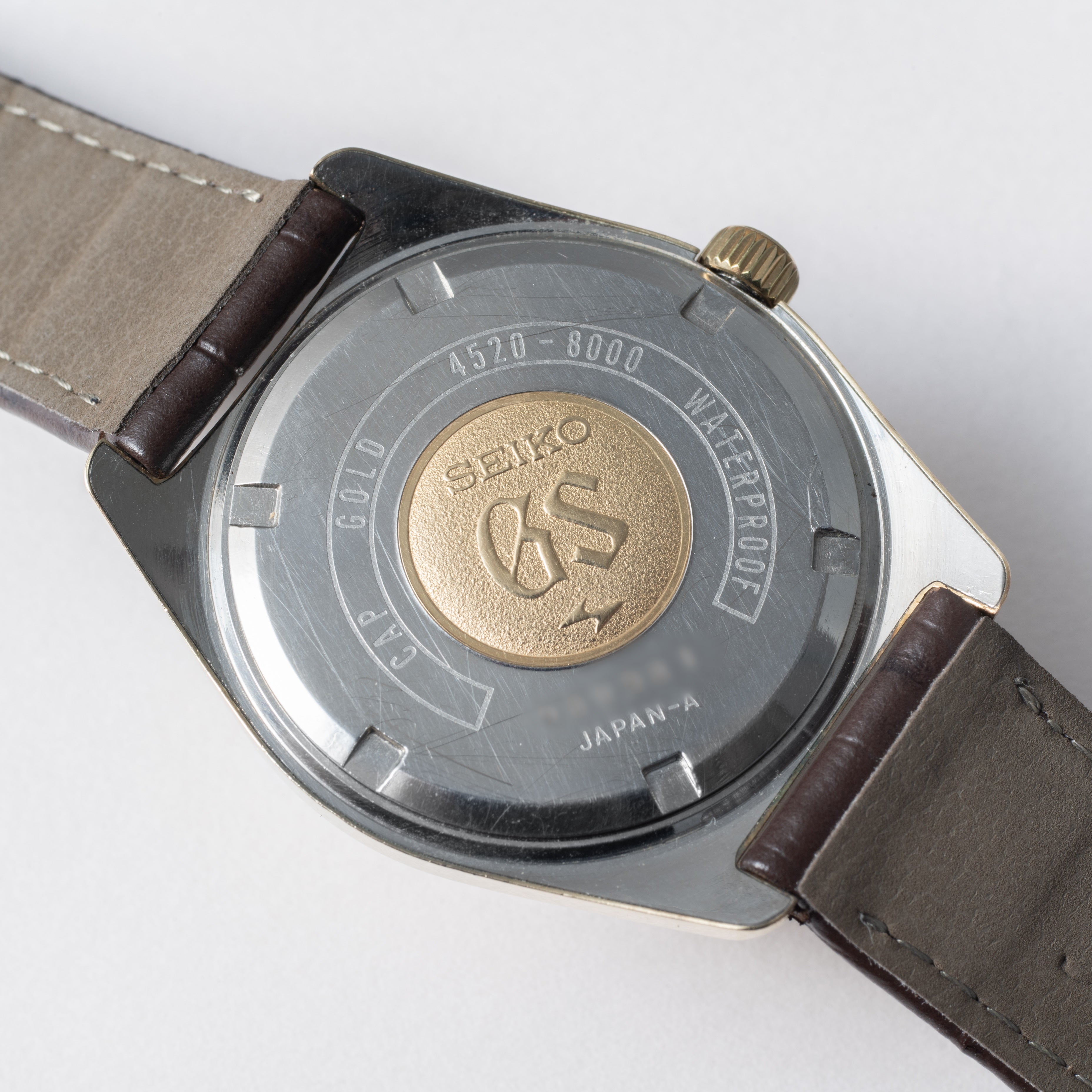 グランドセイコー 36000 1969年製 Ref.4520-8000 キャップゴールド 45GS パティーナダイヤル