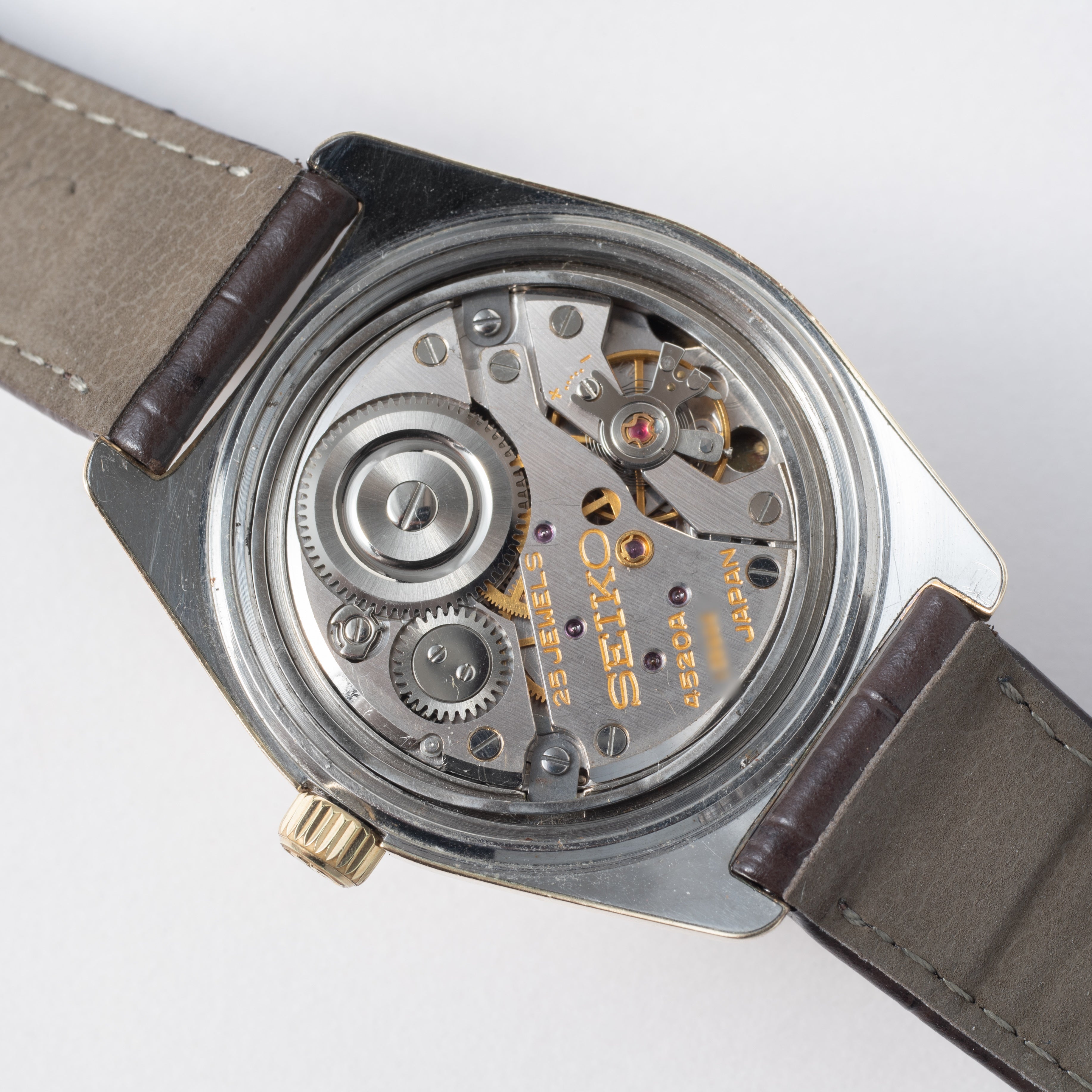 グランドセイコー 36000 1969年製 Ref.4520-8000 キャップゴールド 45GS パティーナダイヤル