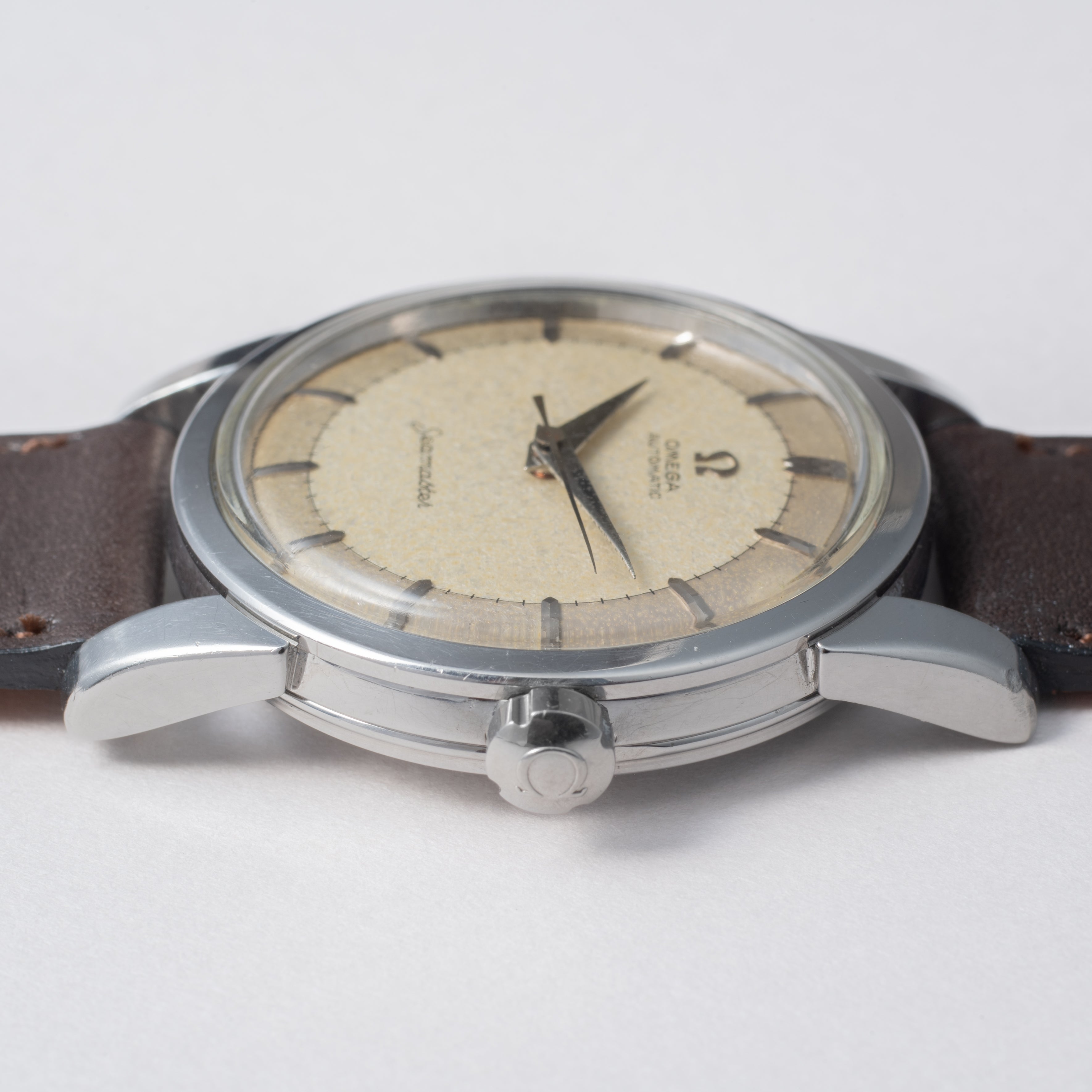 オメガ シーマスター オートマチック1956年製 Ref.28465SC ツートーンダイヤル