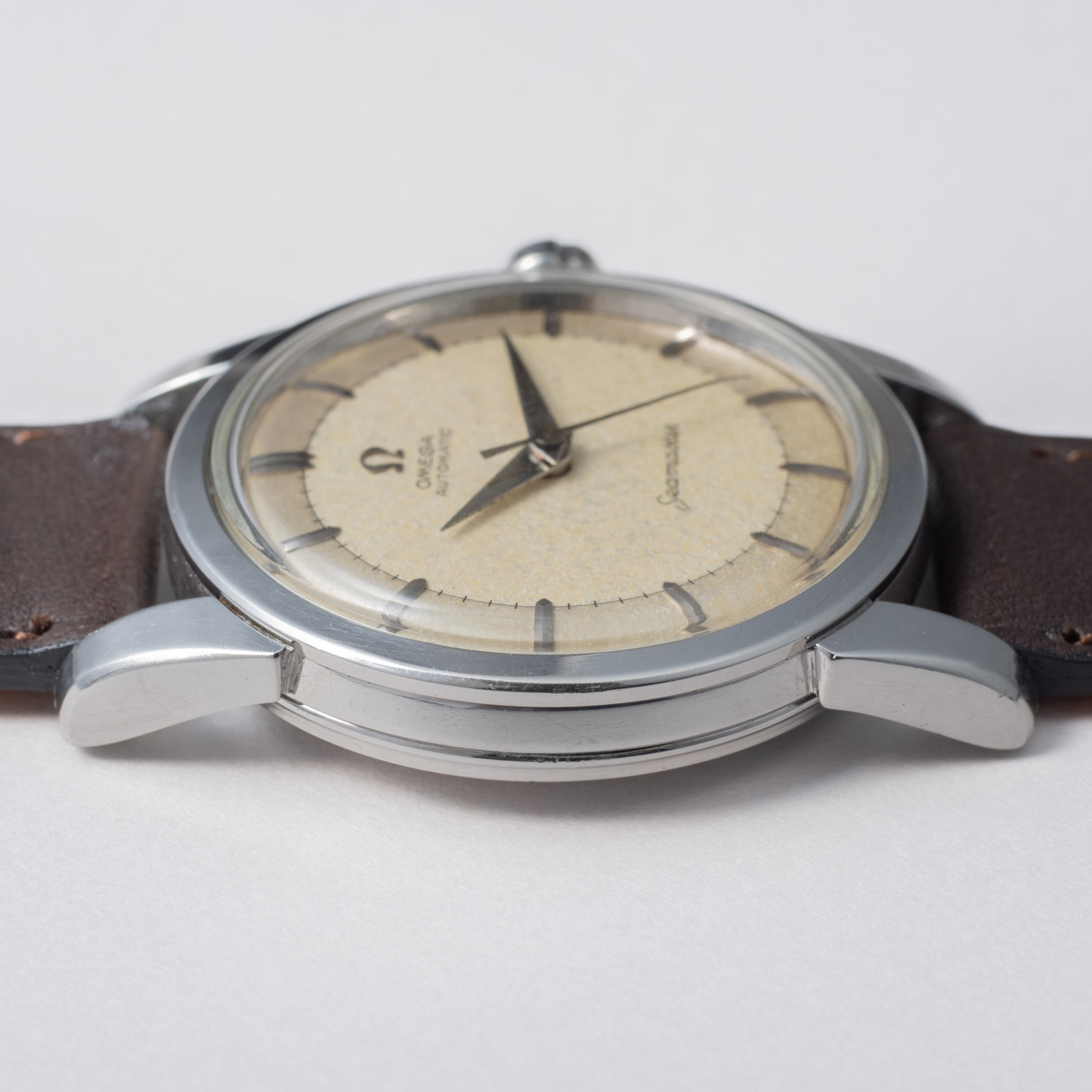 オメガ シーマスター オートマチック1956年製 Ref.28465SC ツートーンダイヤル