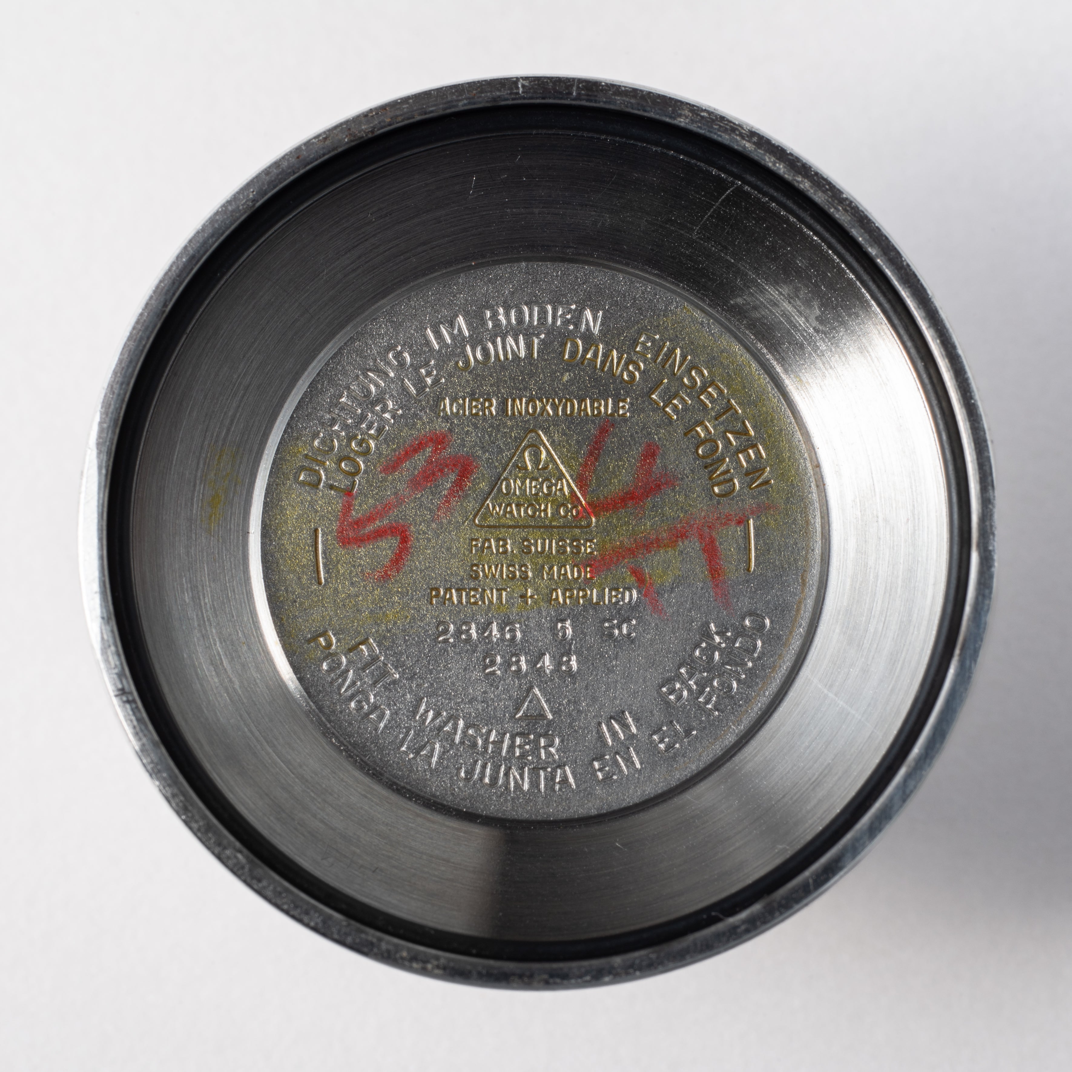 オメガ シーマスター オートマチック1956年製 Ref.28465SC ツートーンダイヤル