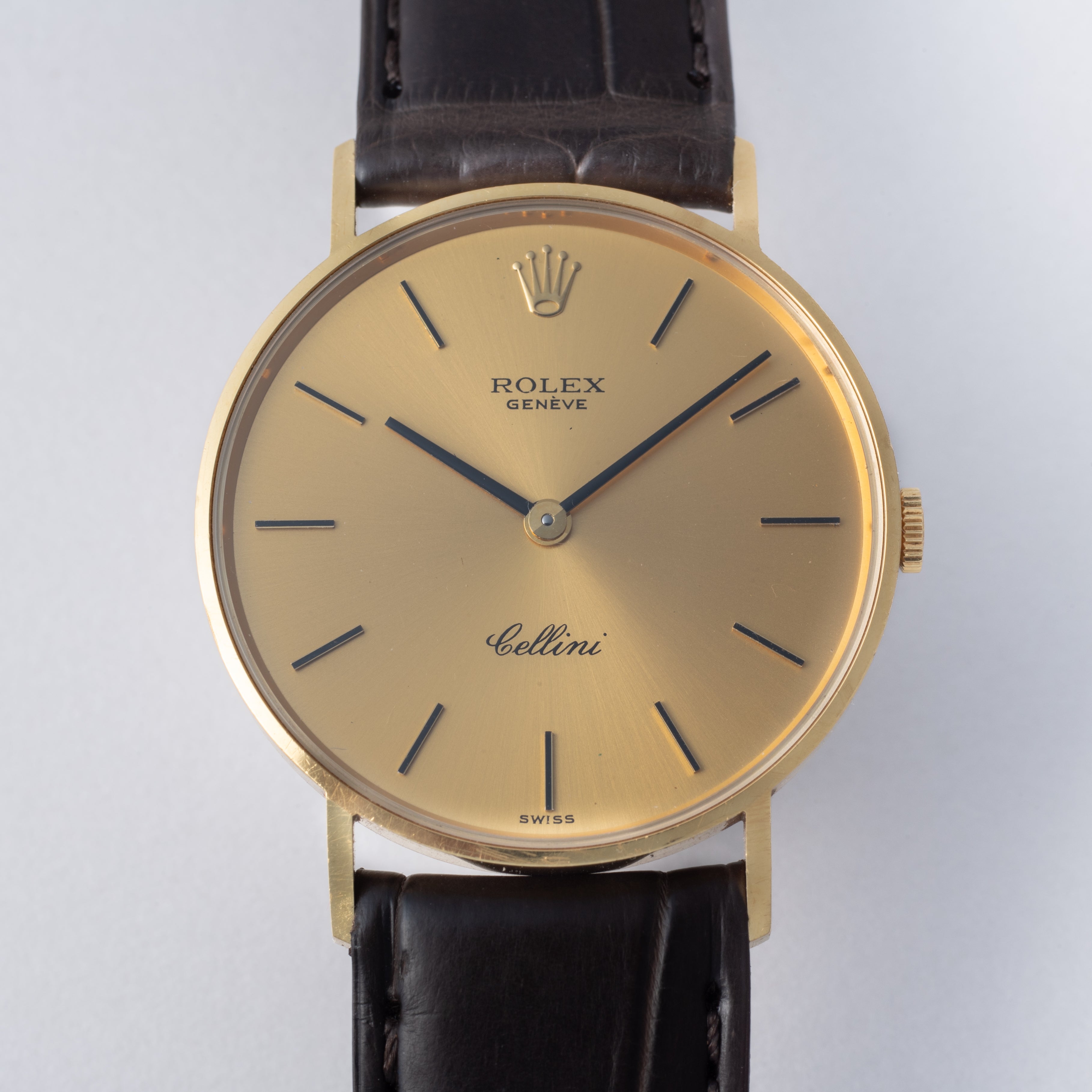 ロレックス チェリーニ 1974年~1975年製 Ref.3833 18金イエローゴールド