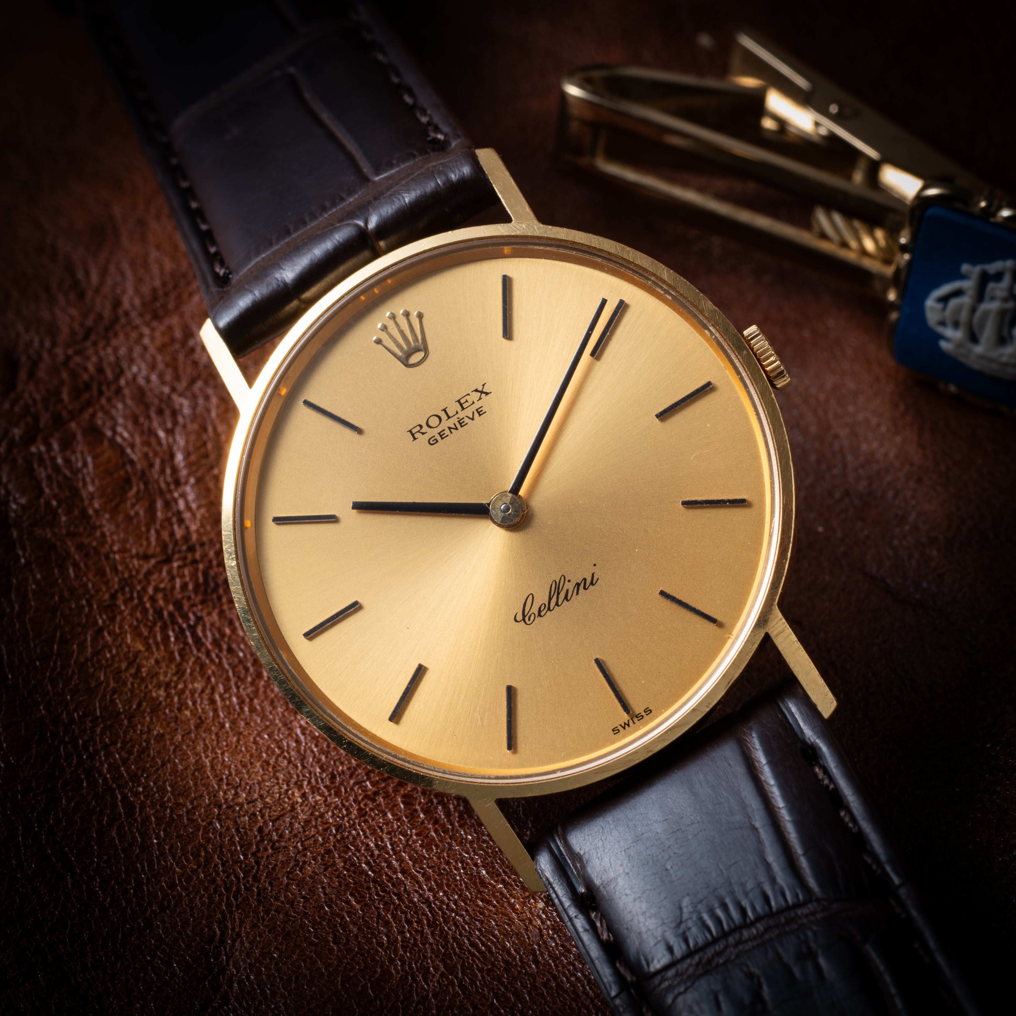 ロレックス チェリーニ 1974年~1975年製 Ref.3833 18金イエローゴールド