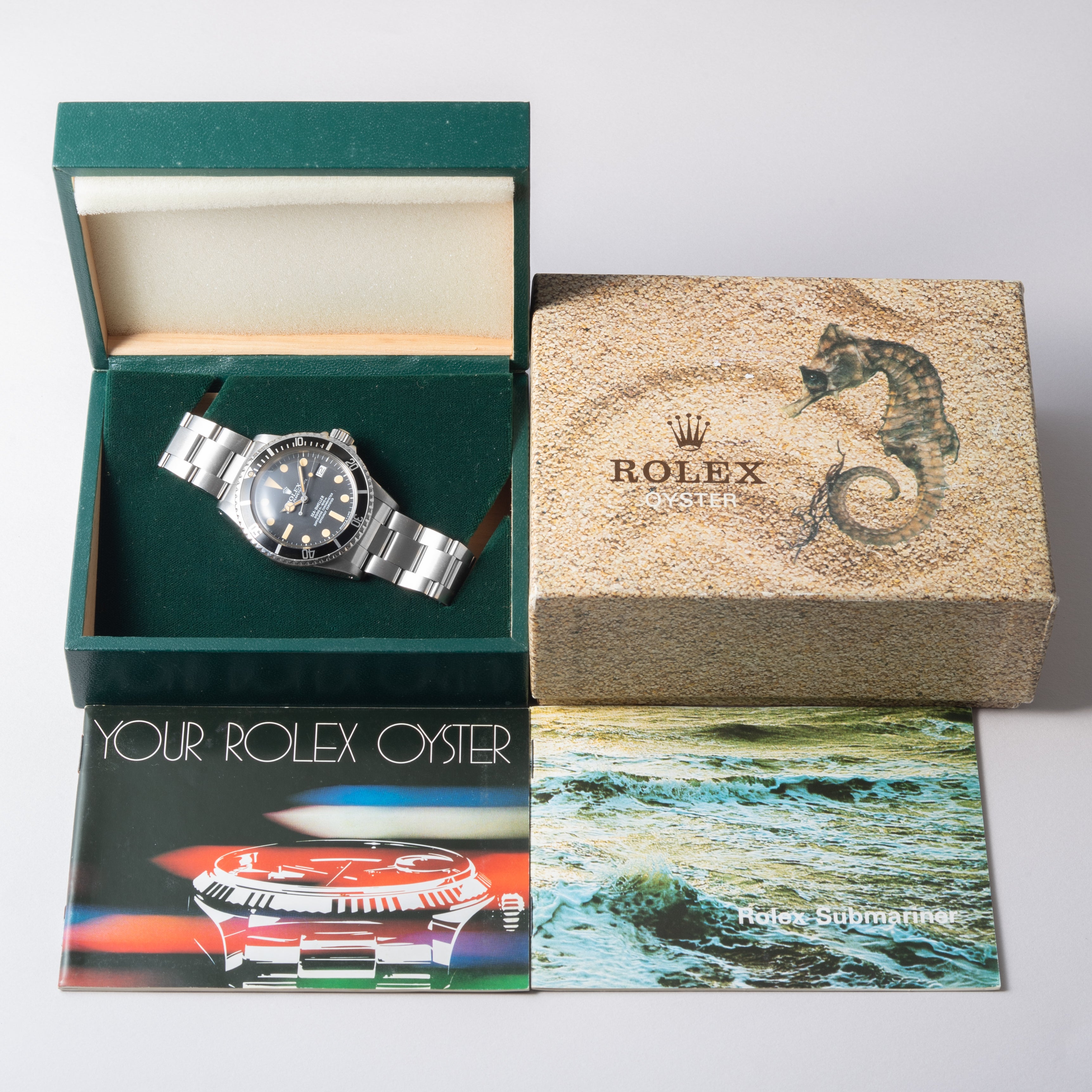 ロレックス シードゥエラー マーク1ダイヤル 1977年製 Ref.1665 箱、冊子付き