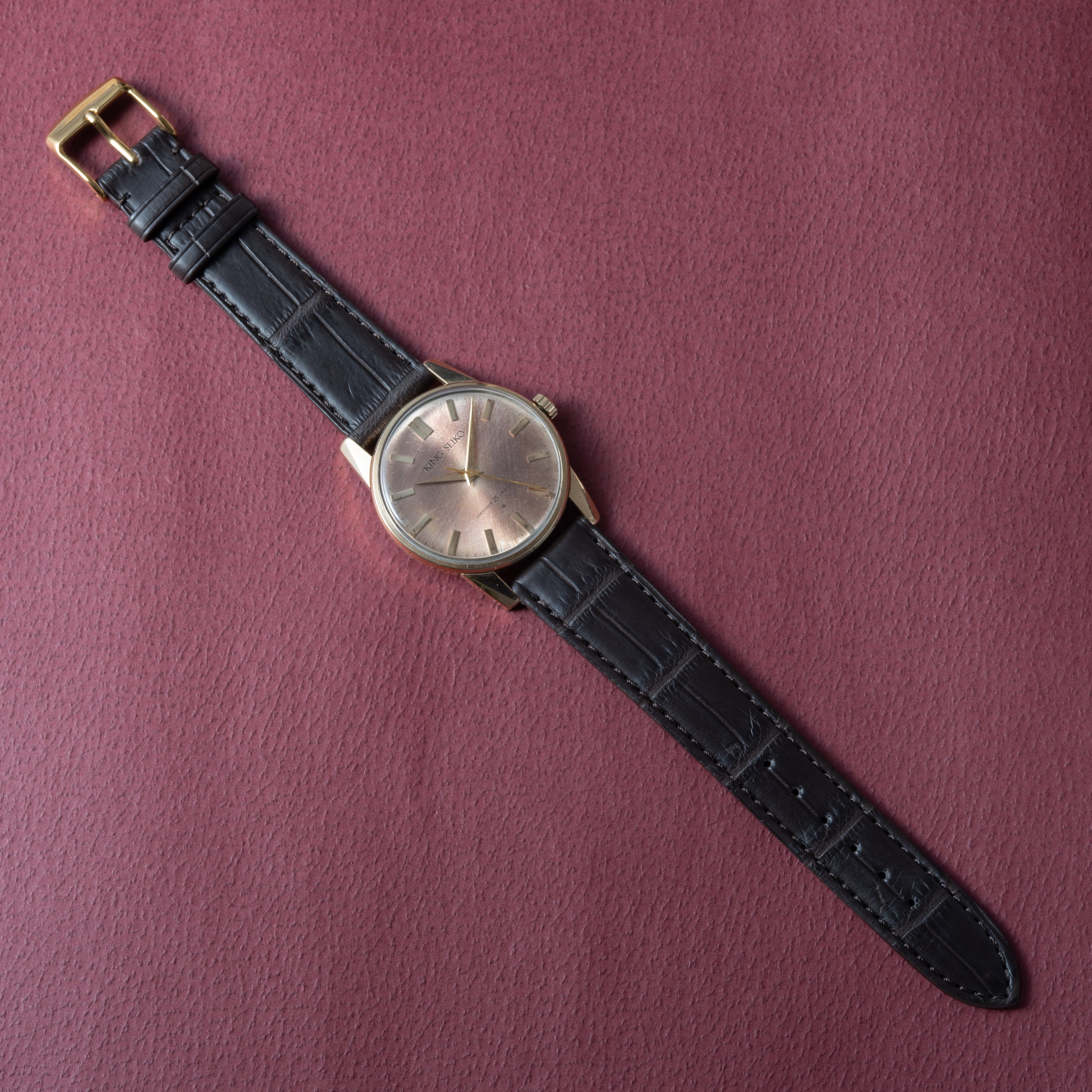 キングセイコー ファーストモデル 1962年製 Ref.15034KS 14KGF SDダイヤル