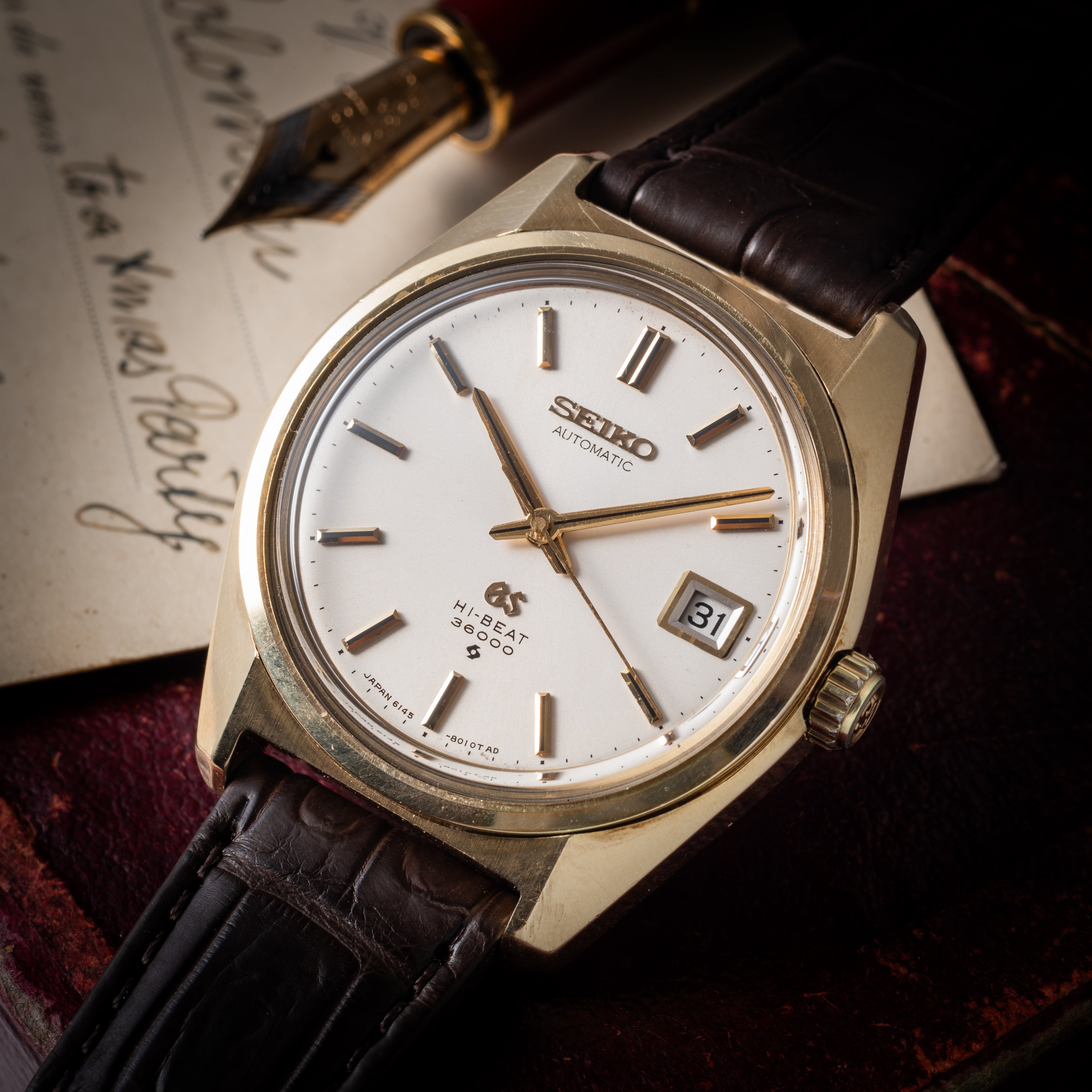 グランドセイコー 1969年製 Ref.6145-8000 CAPゴールド 36000振動 61GS