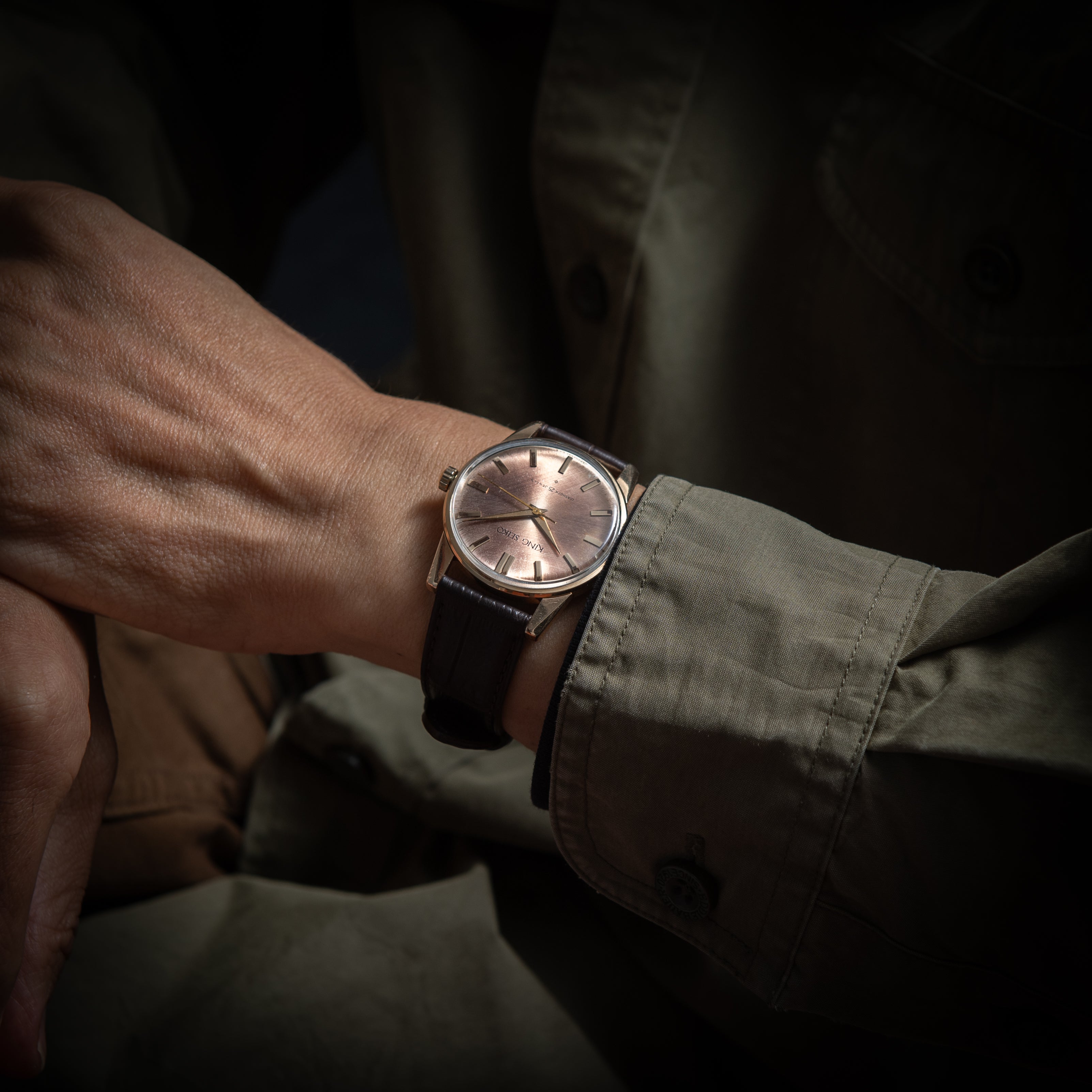 キングセイコー ファーストモデル 1962年製 Ref.15034KS 14KGF SDダイヤル