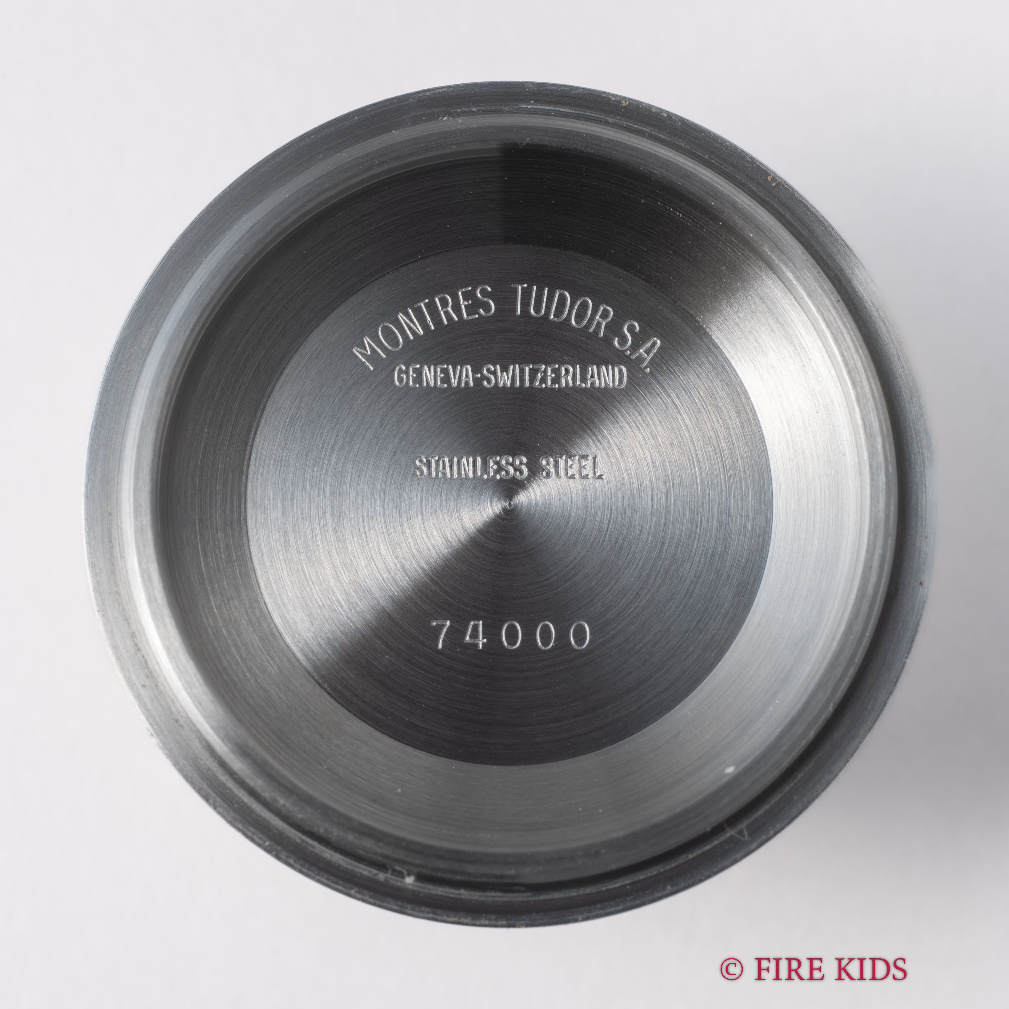 チューダー プリンスデイト 1997年製 ブラックアラビアダイヤル 王冠リューズ 純正ステンレスブレス