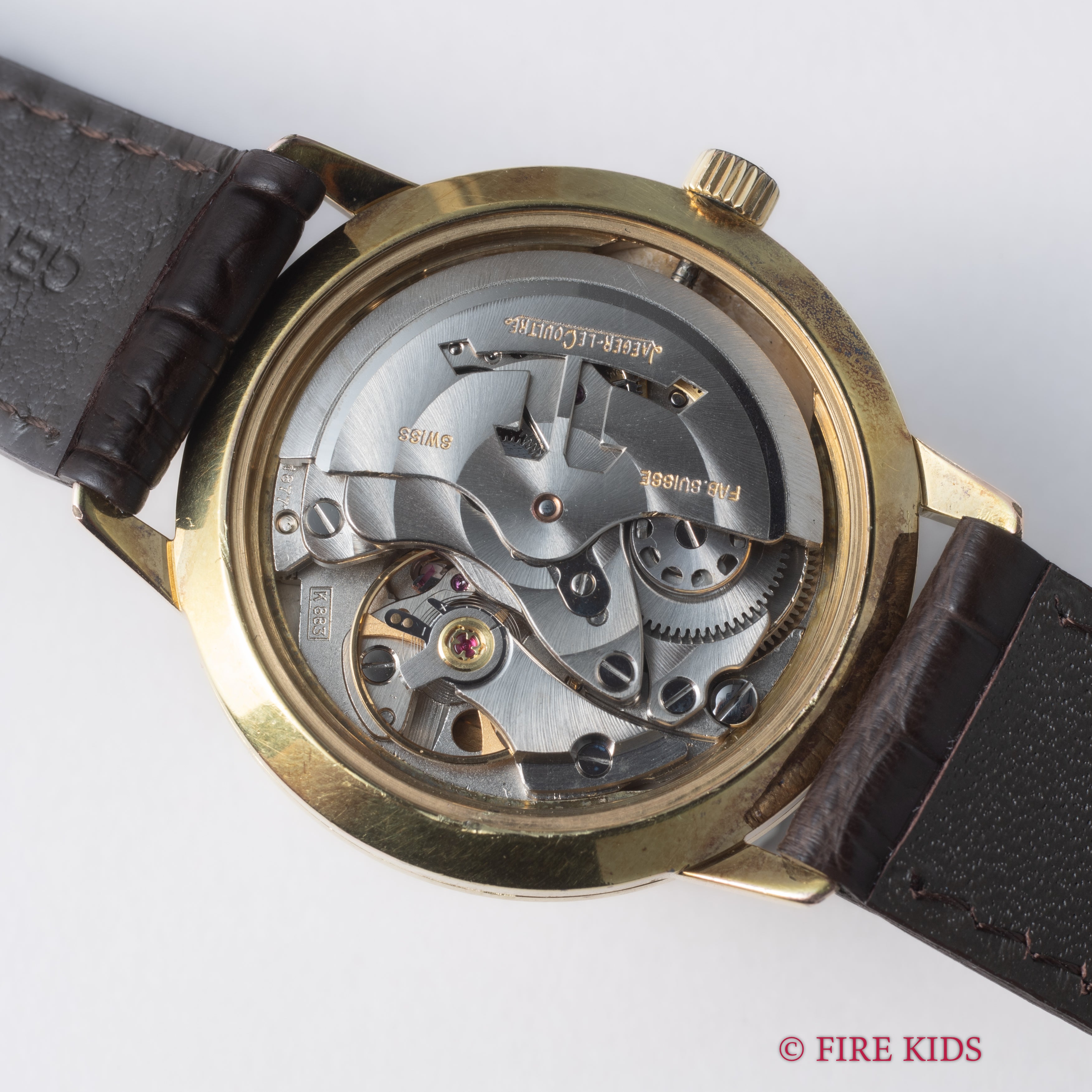 ジャガー・ルクルト マスターマリーナ 1960年代製 金張りケース 自動巻 Cal.K883