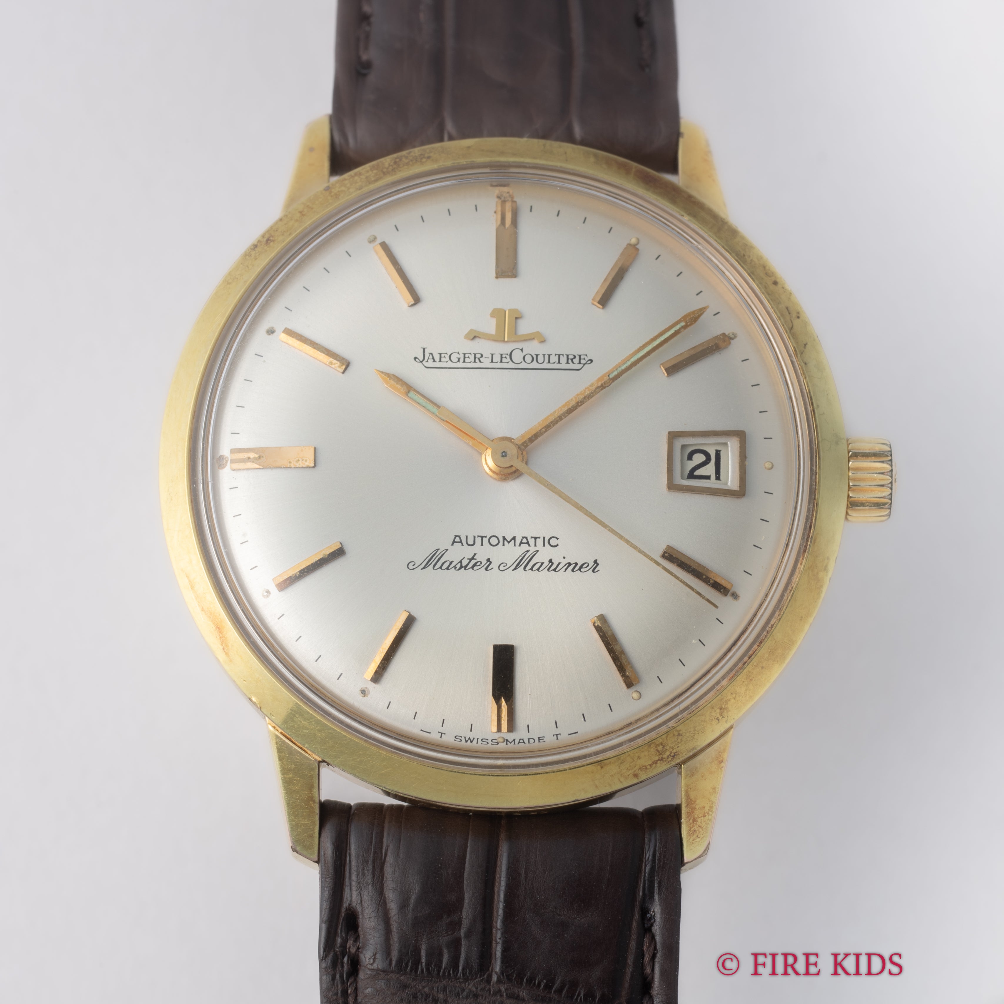 ジャガー・ルクルト マスターマリーナ 1960年代製 金張りケース 自動巻 Cal.K883