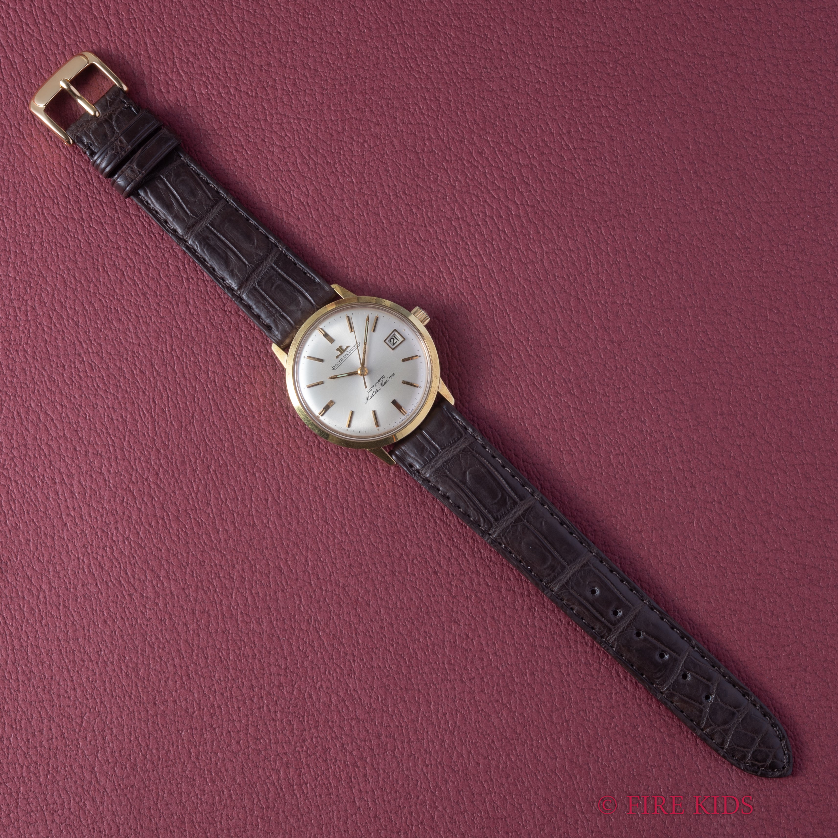 ジャガー・ルクルト マスターマリーナ 1960年代製 金張りケース 自動巻 Cal.K883