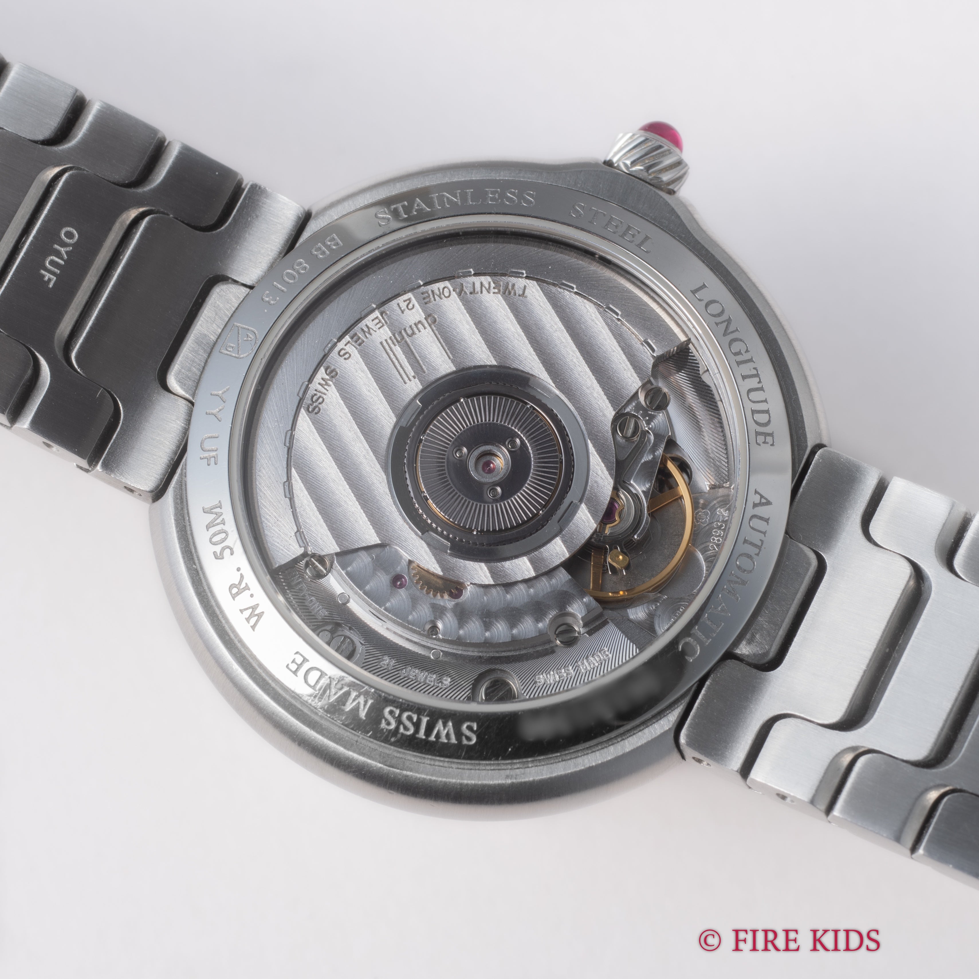 ダンヒル ミレニアム ロンジチュード 自動巻き 1999年製 シルバーダイヤル 純正ブレス付き