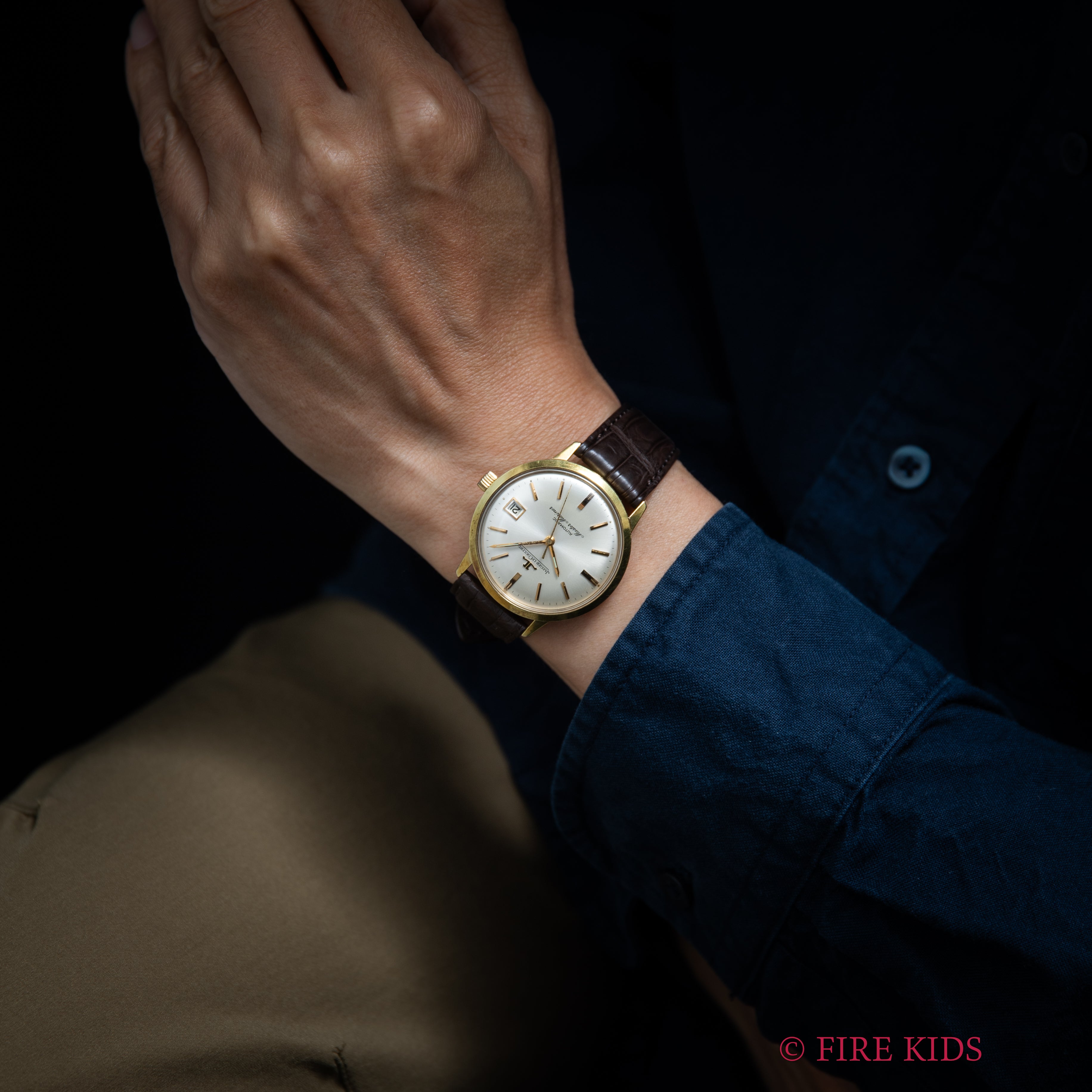 ジャガー・ルクルト マスターマリーナ 1960年代製 金張りケース 自動巻 Cal.K883