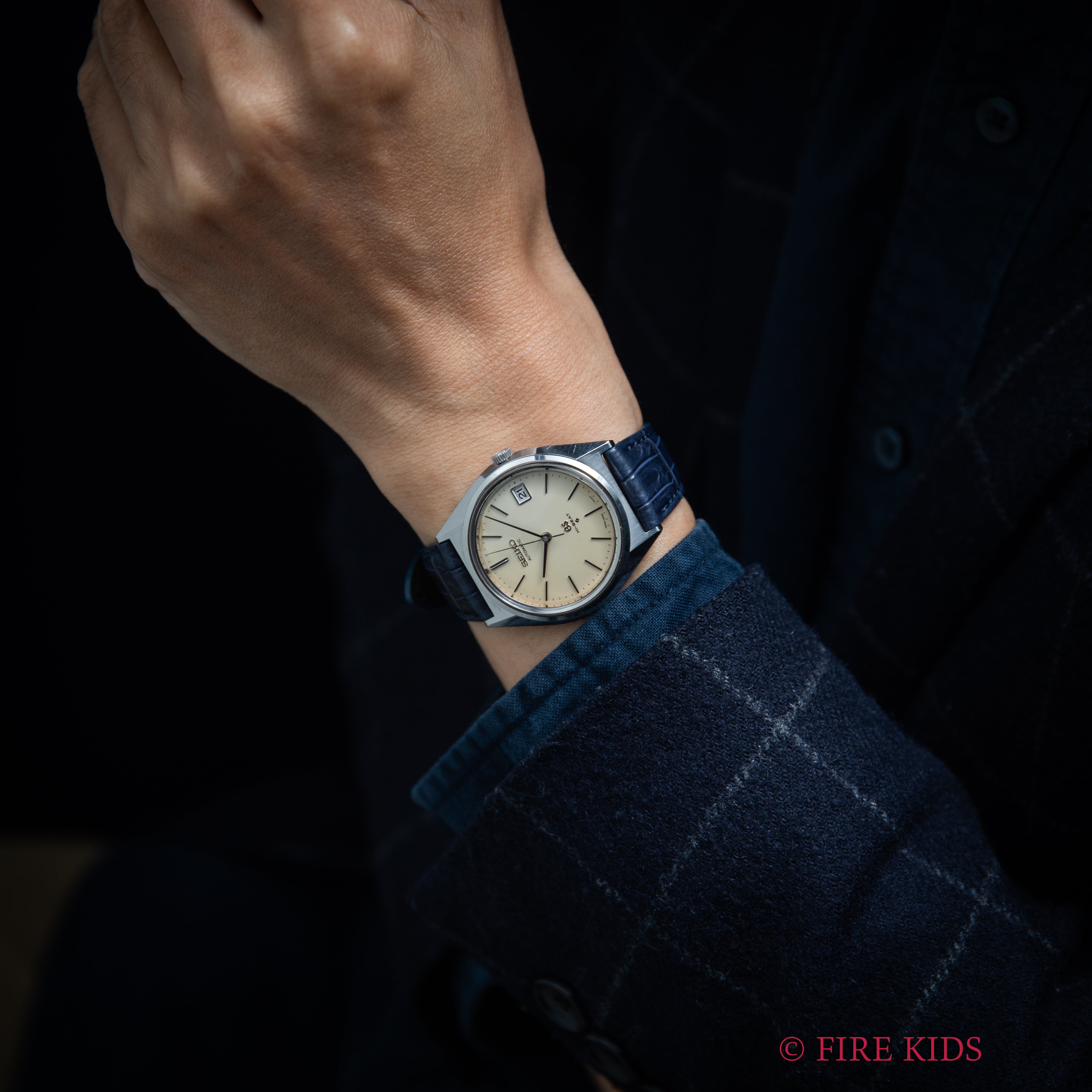 グランドセイコー 1971年製 Ref.5645-7010 パティーナダイヤル 56GS ハイビート自動巻き