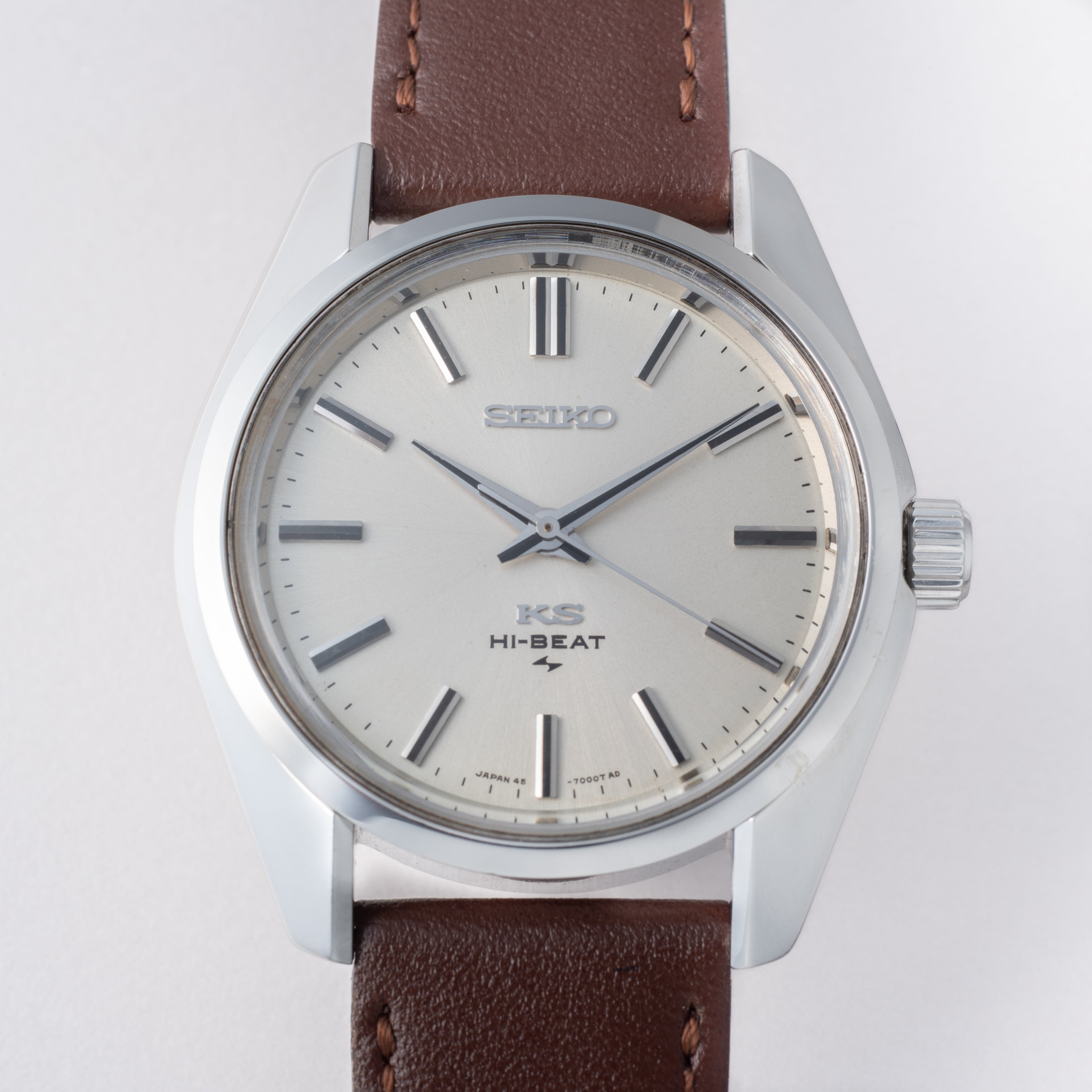 キングセイコー ハイビート 1969年製 Ref.45-7000 45KS 純正尾錠付き