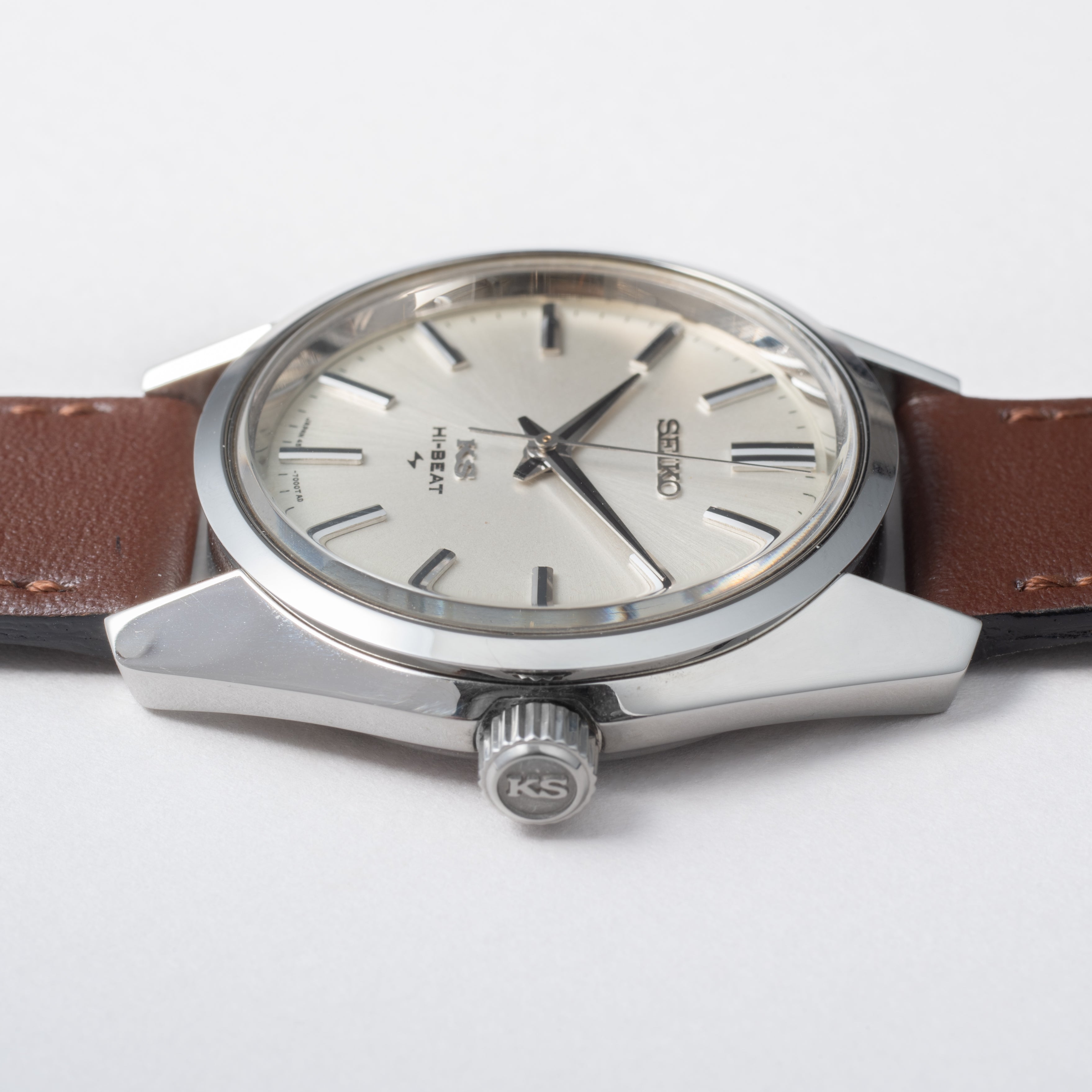 キングセイコー ハイビート 1969年製 Ref.45-7000 45KS 純正尾錠付き